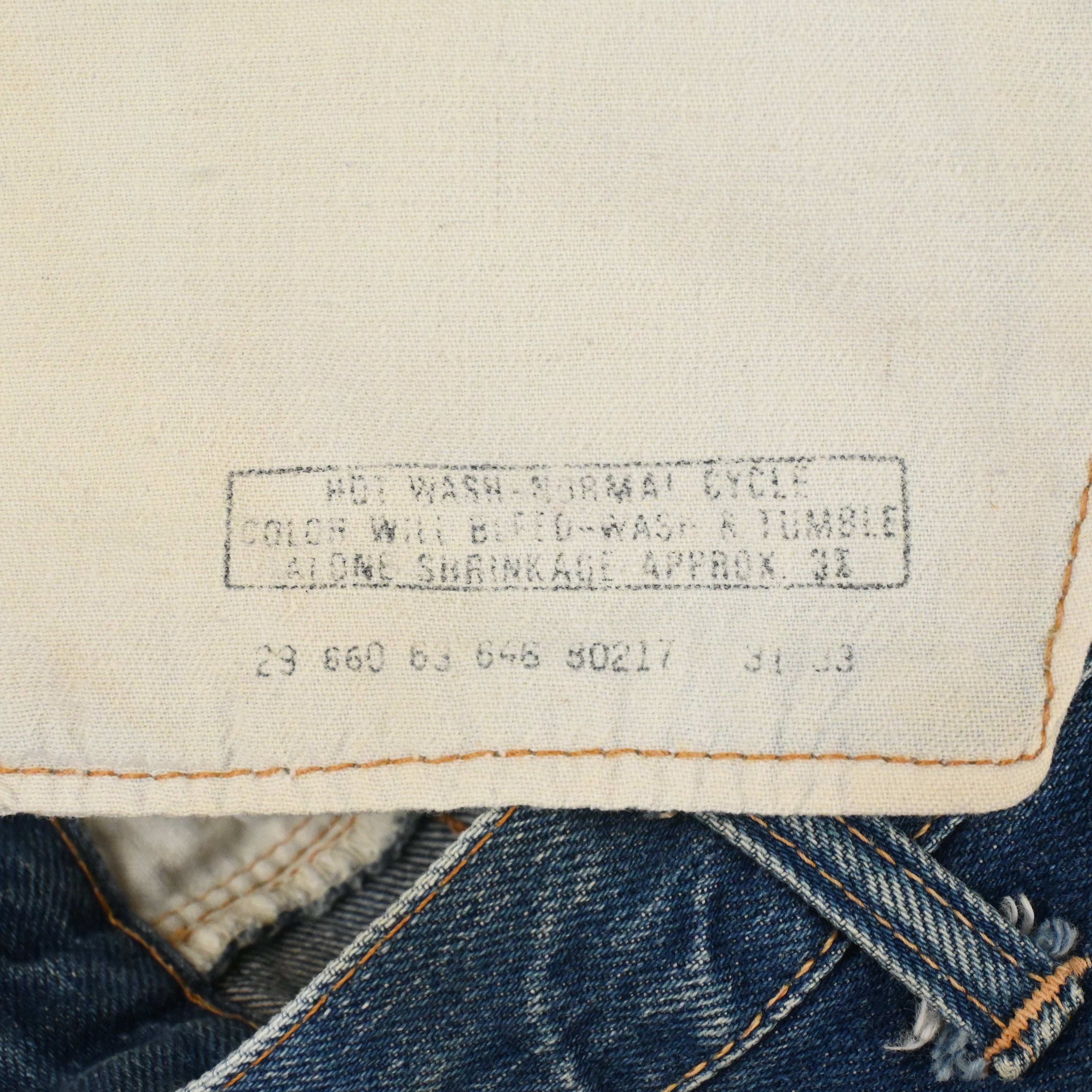 '73 LEVI'S 646-0217 SIZE W30 L31
