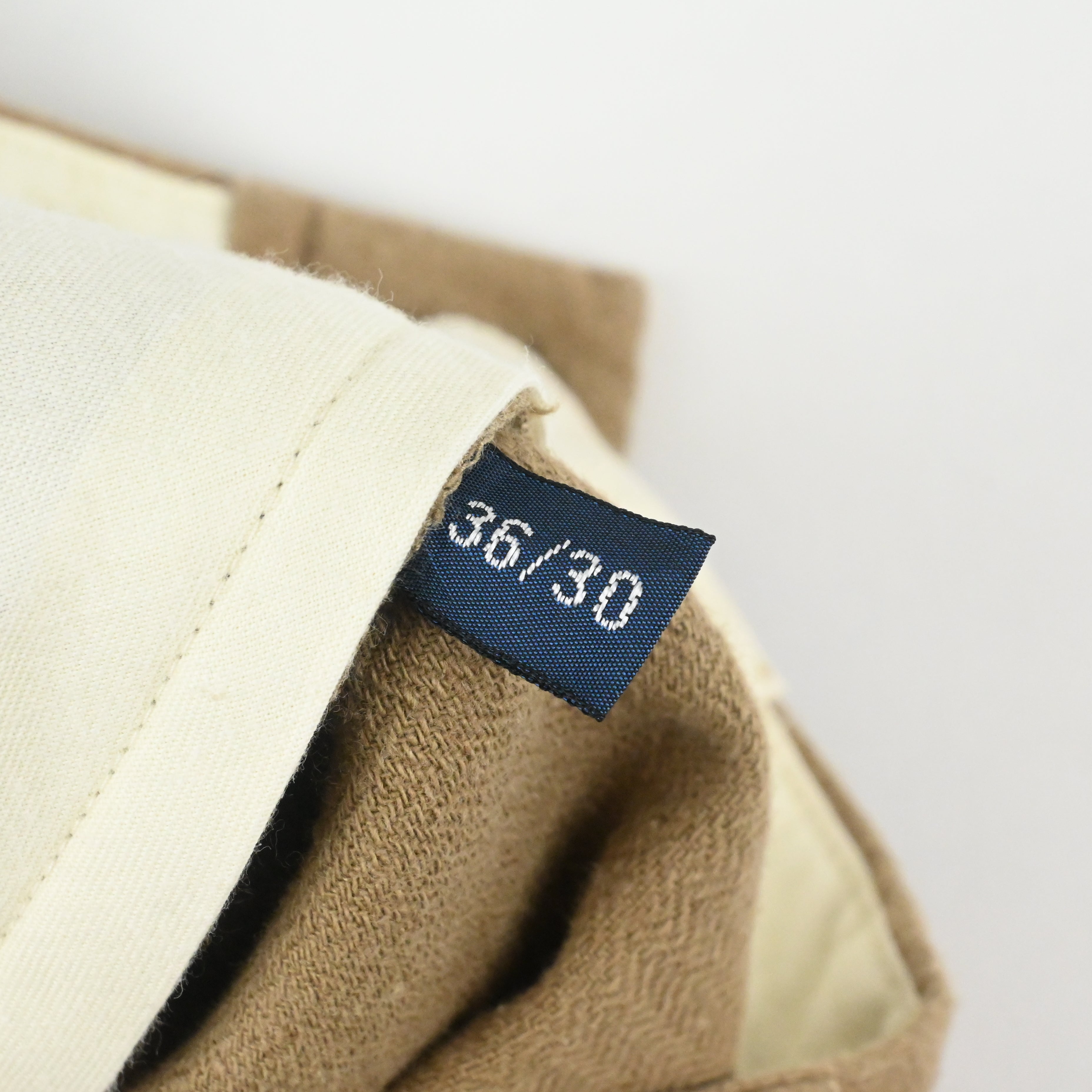 90's POLO BY RALPH LAUREN 2 TUCK LINEN SLACKS W35 L29