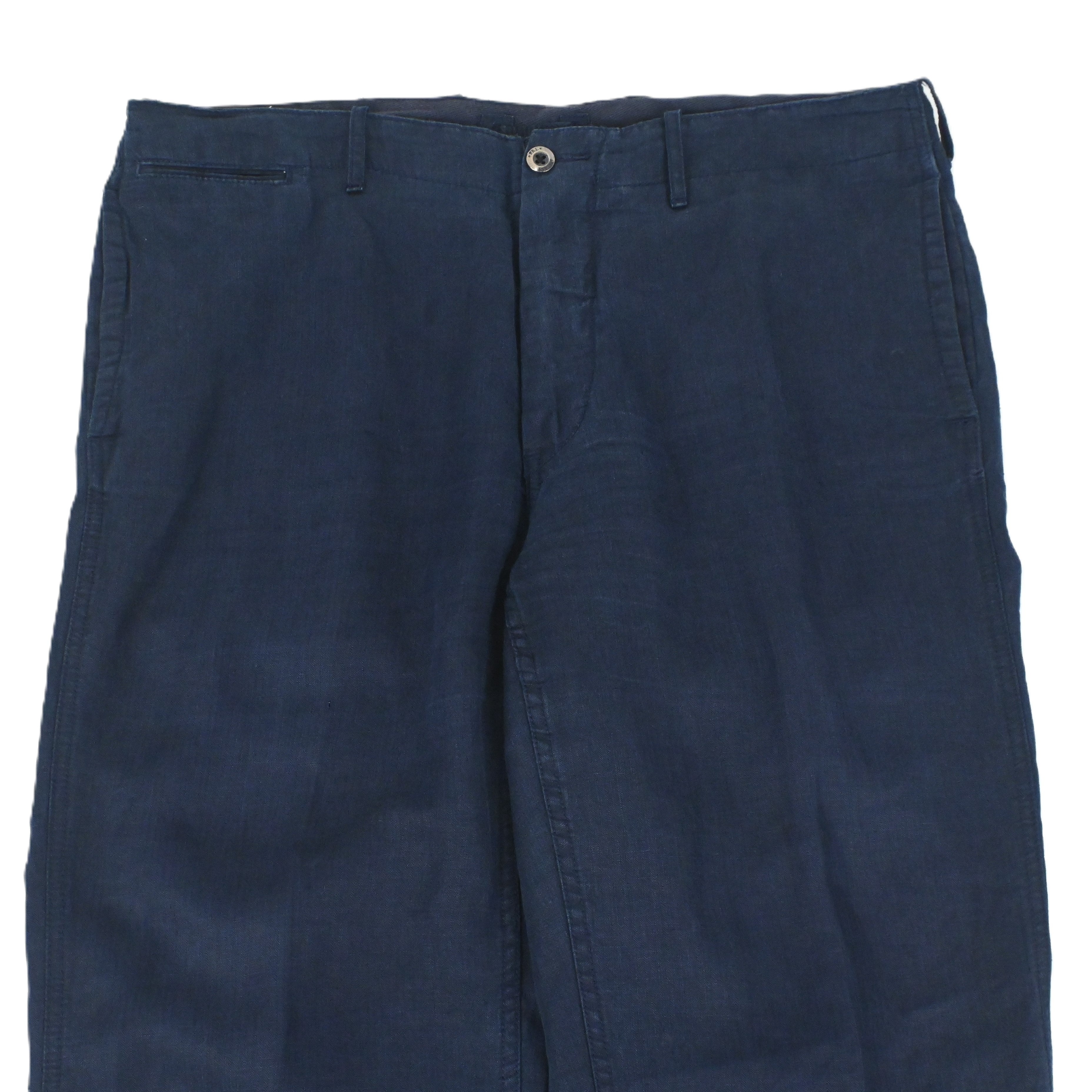 90's POLO BY RALPH LAUREN LINEN 100% TROUSERS W36 L30