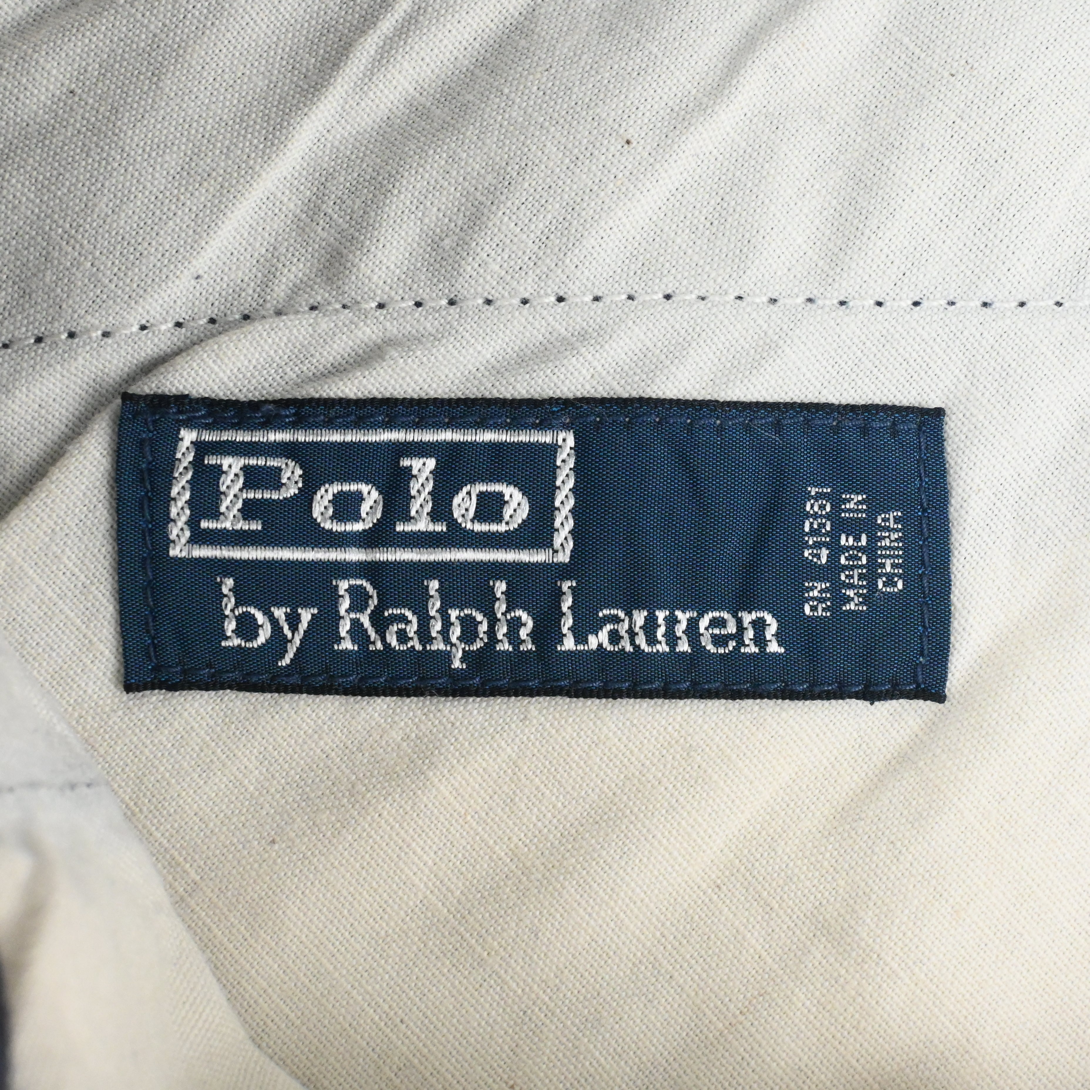 90's POLO BY RALPH LAUREN LINEN 100% TROUSERS W36 L30