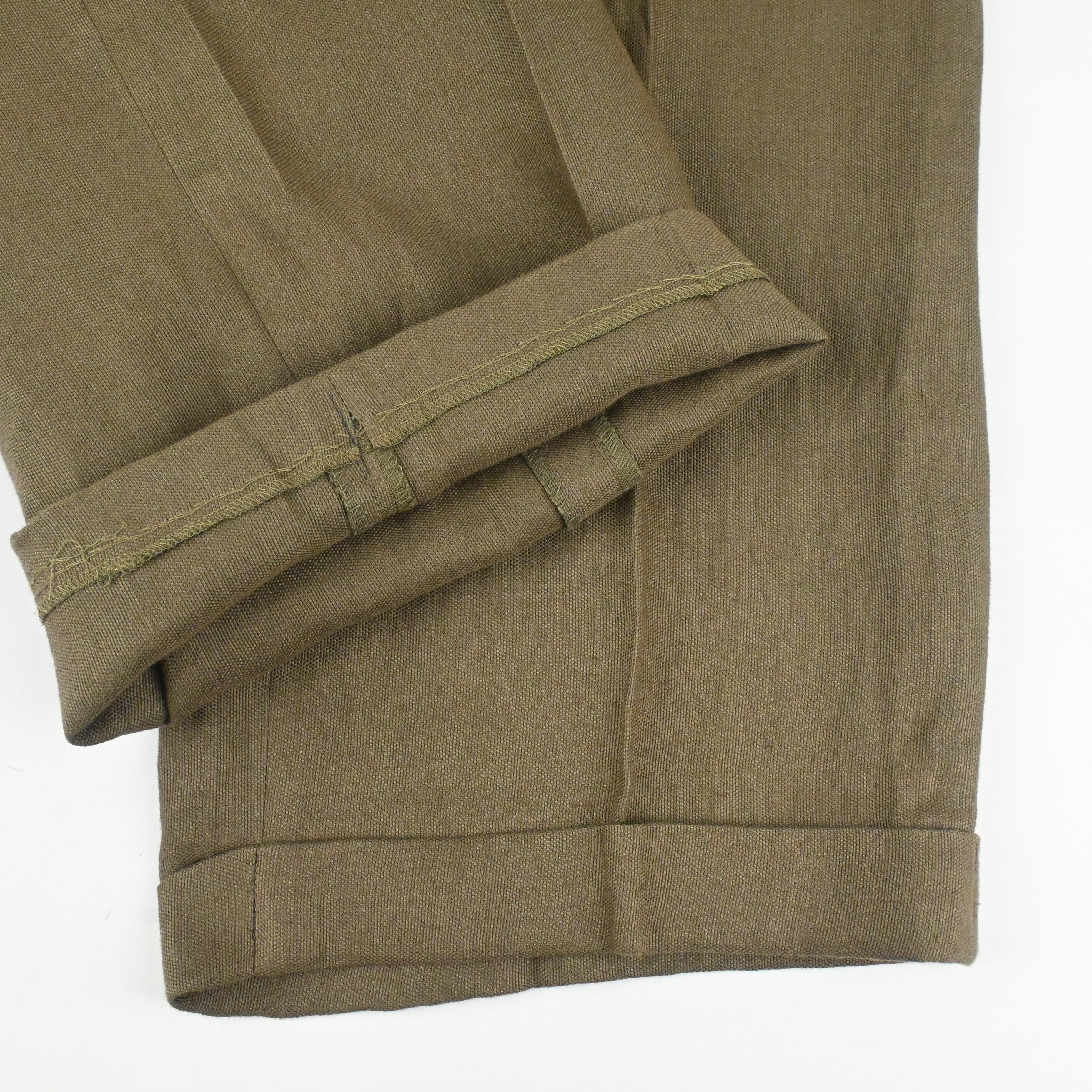 90's POLO BY RALPH LAUREN 2 TUCK LINEN 100% SLACKS W38 L30