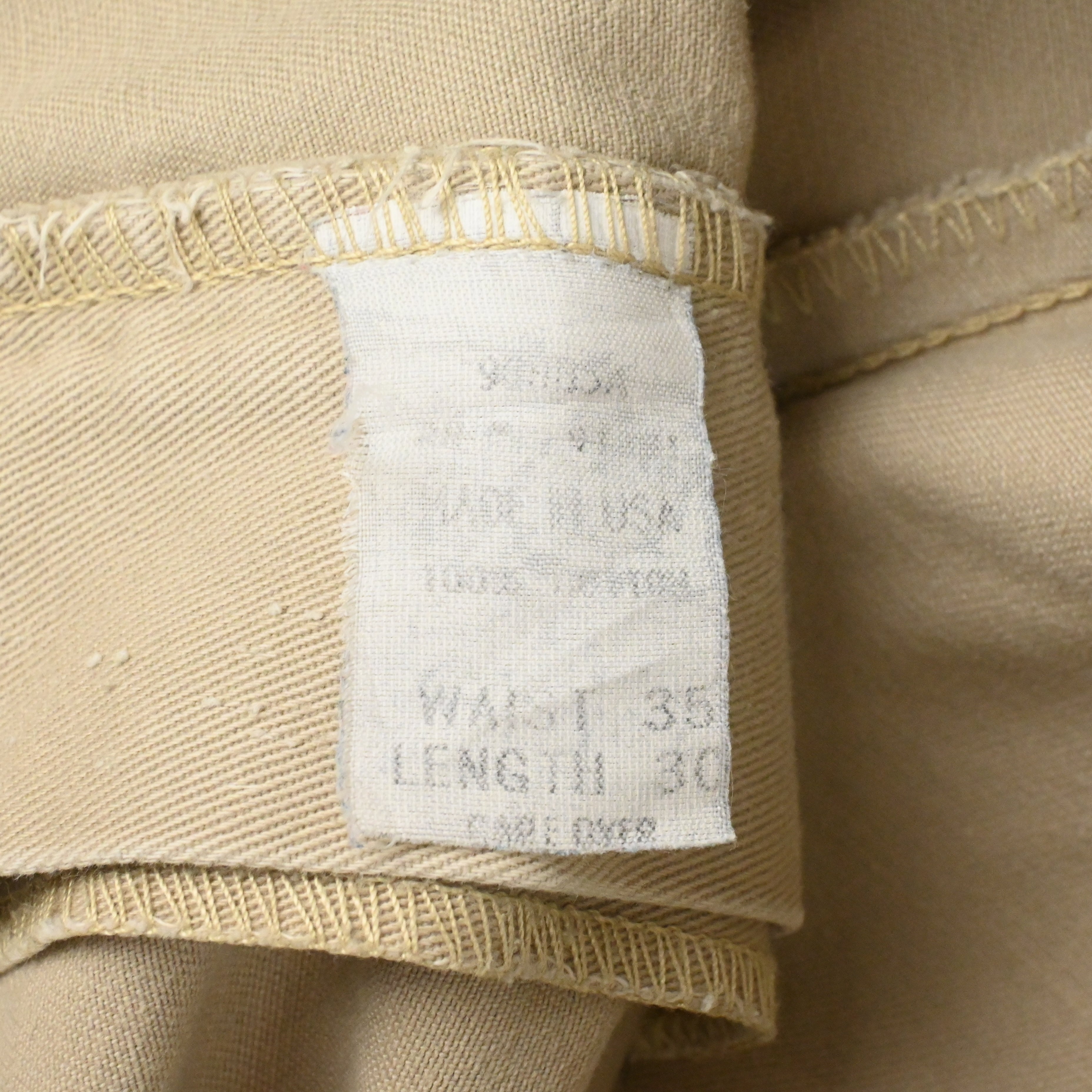 90's POLO BY RALPH LAUREN 2 TUCK CHINO TROUSERS MADE IN USA W34 L29