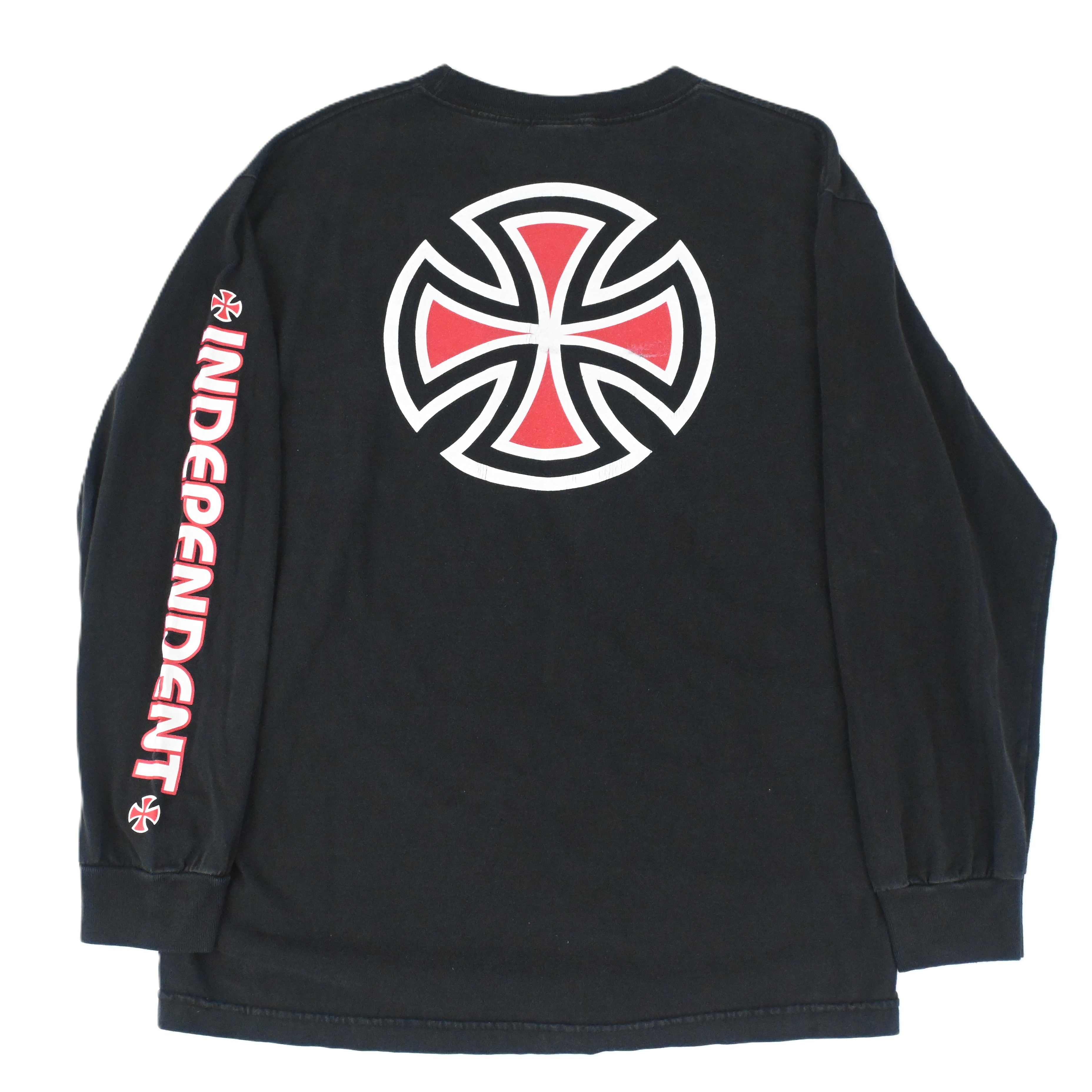 00's INDEPENDENT TRUCKS L/S T-SHIRT SIZE L ①