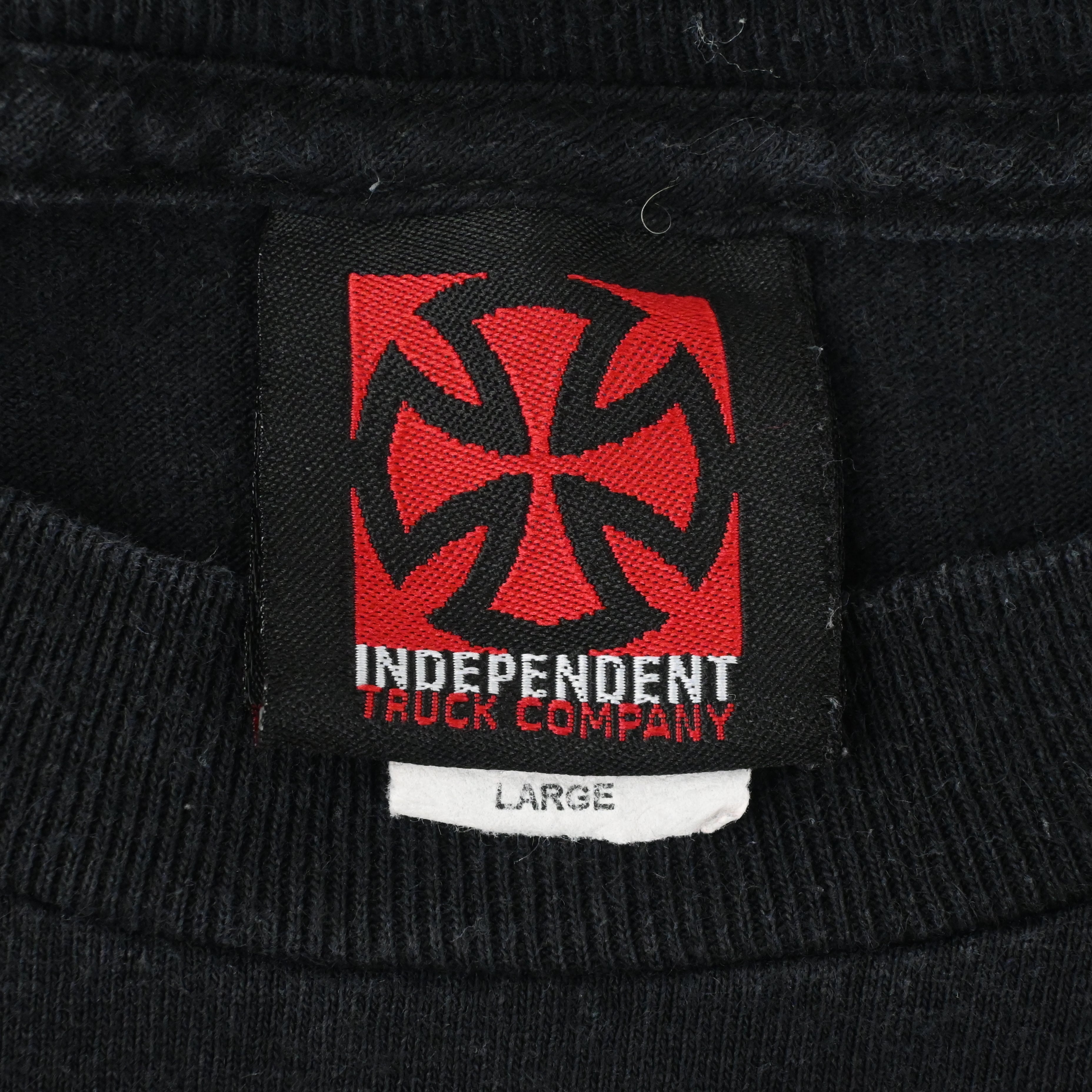 00's INDEPENDENT TRUCKS L/S T-SHIRT SIZE L ①
