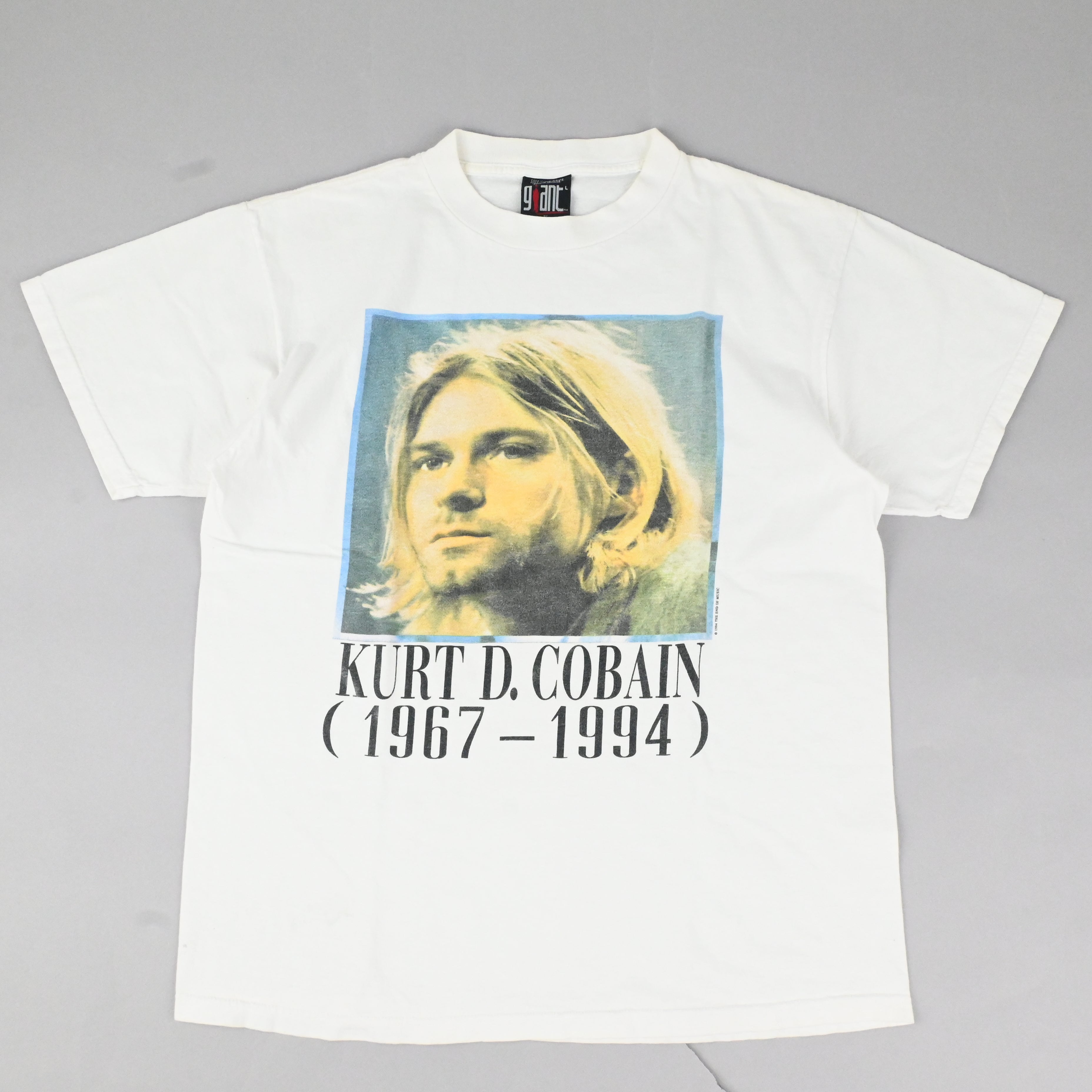 94© KURT COBAIN T-SHIRT SIZE L