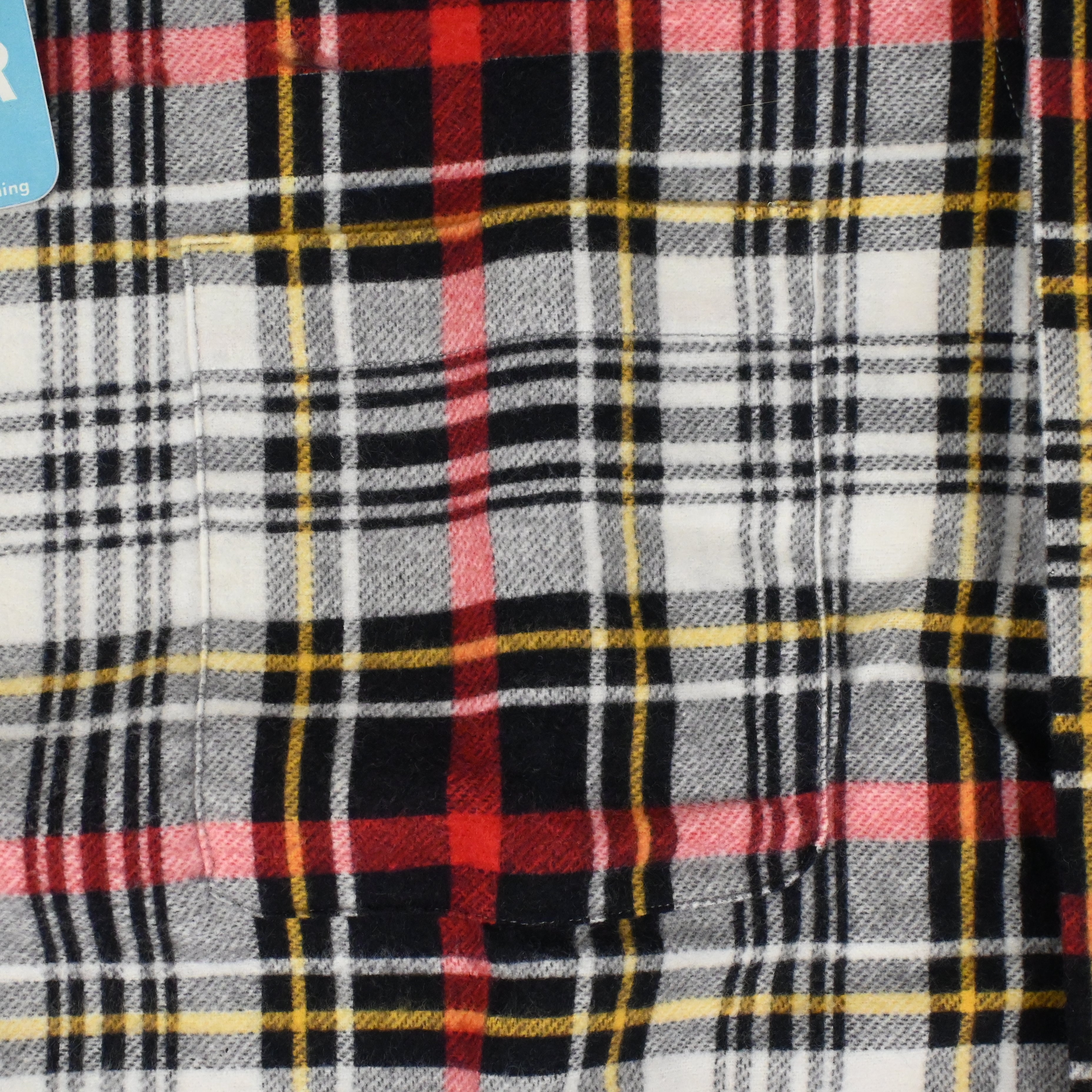 50’s PENNEY’S TOWN CRAFT PRINT FLANNEL L/S SHIRT SIZE M DEAD STOCK