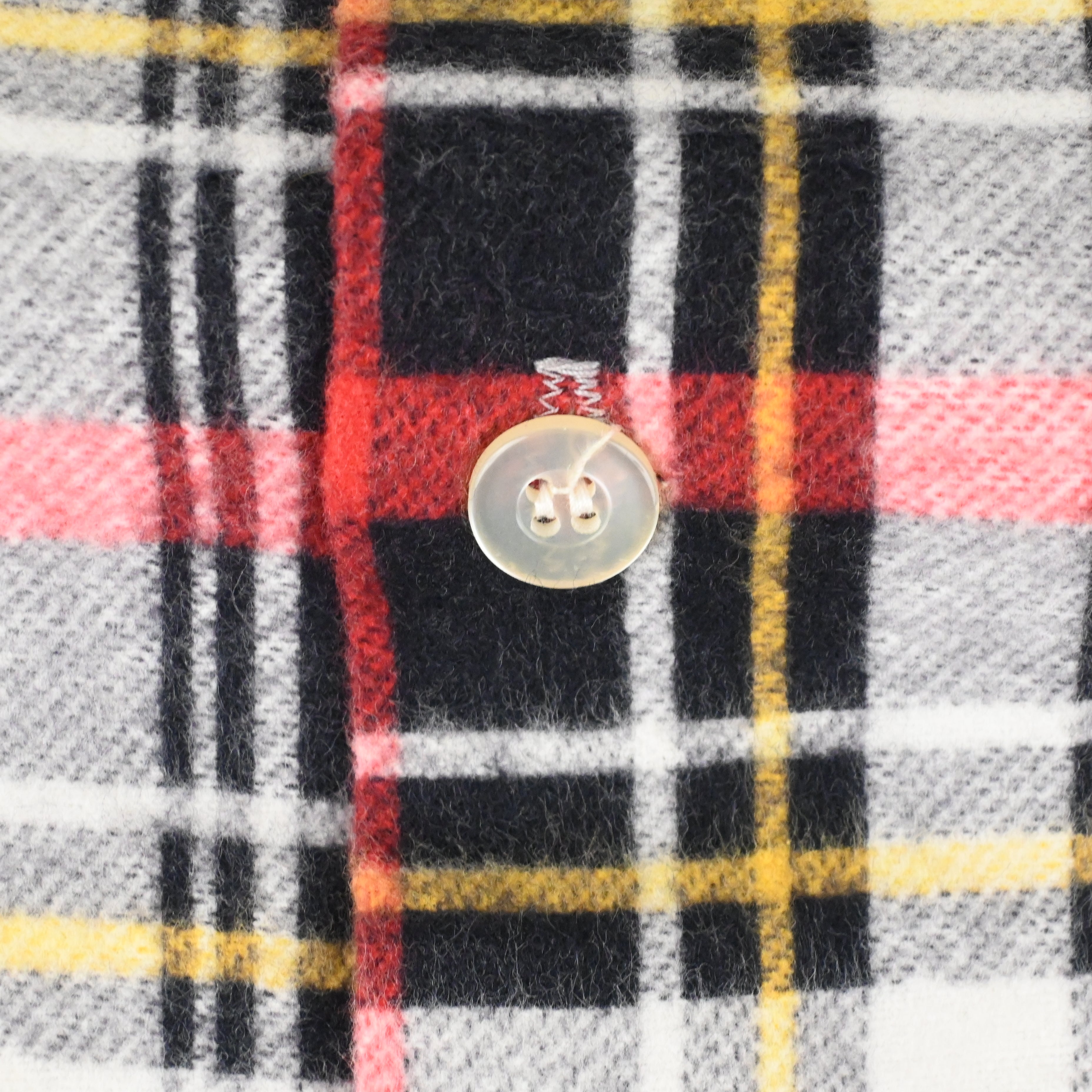 50’s PENNEY’S TOWN CRAFT PRINT FLANNEL L/S SHIRT SIZE M DEAD STOCK