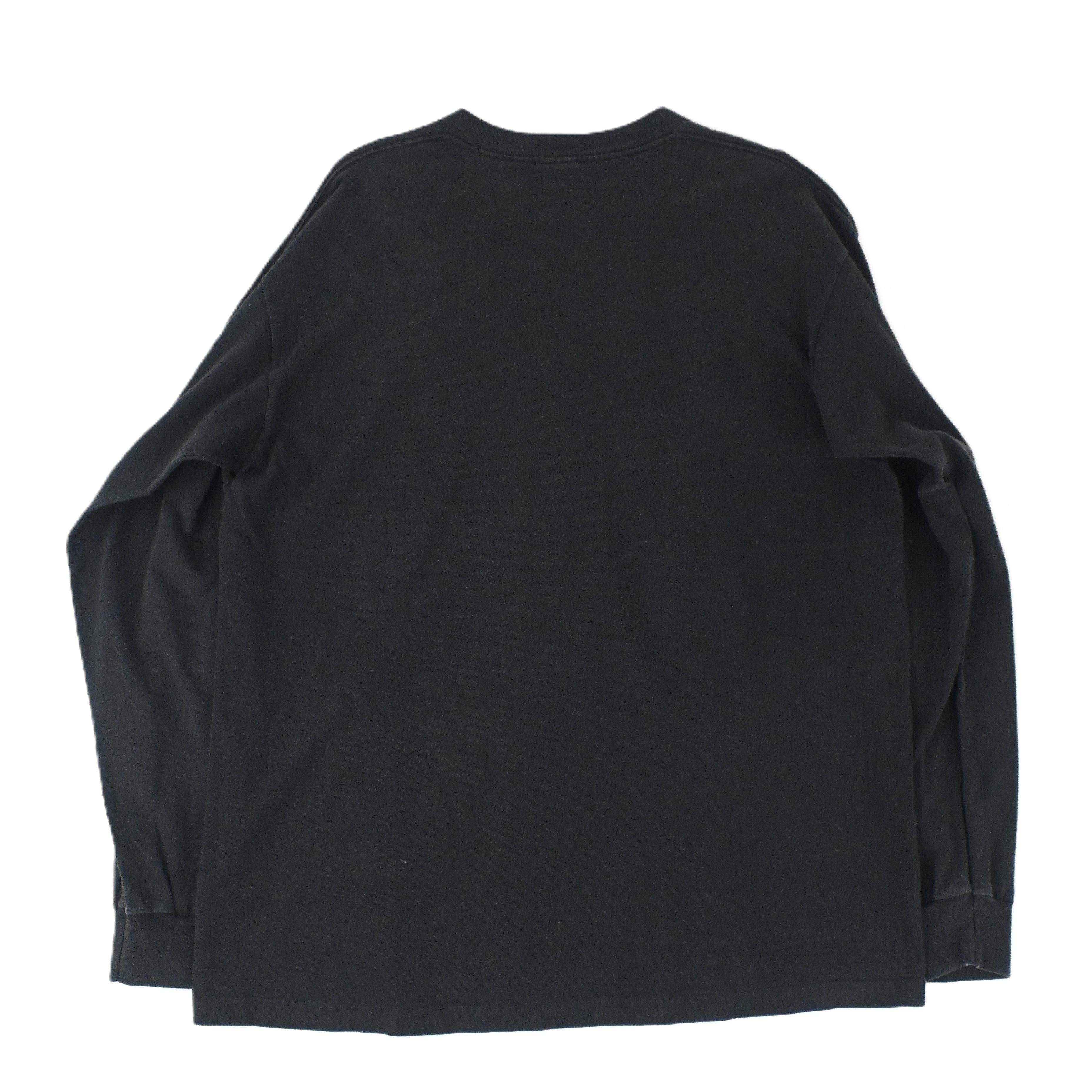 90'S STUSSY SS LINK LOGO L/S  T-SHIRT SIZE XL