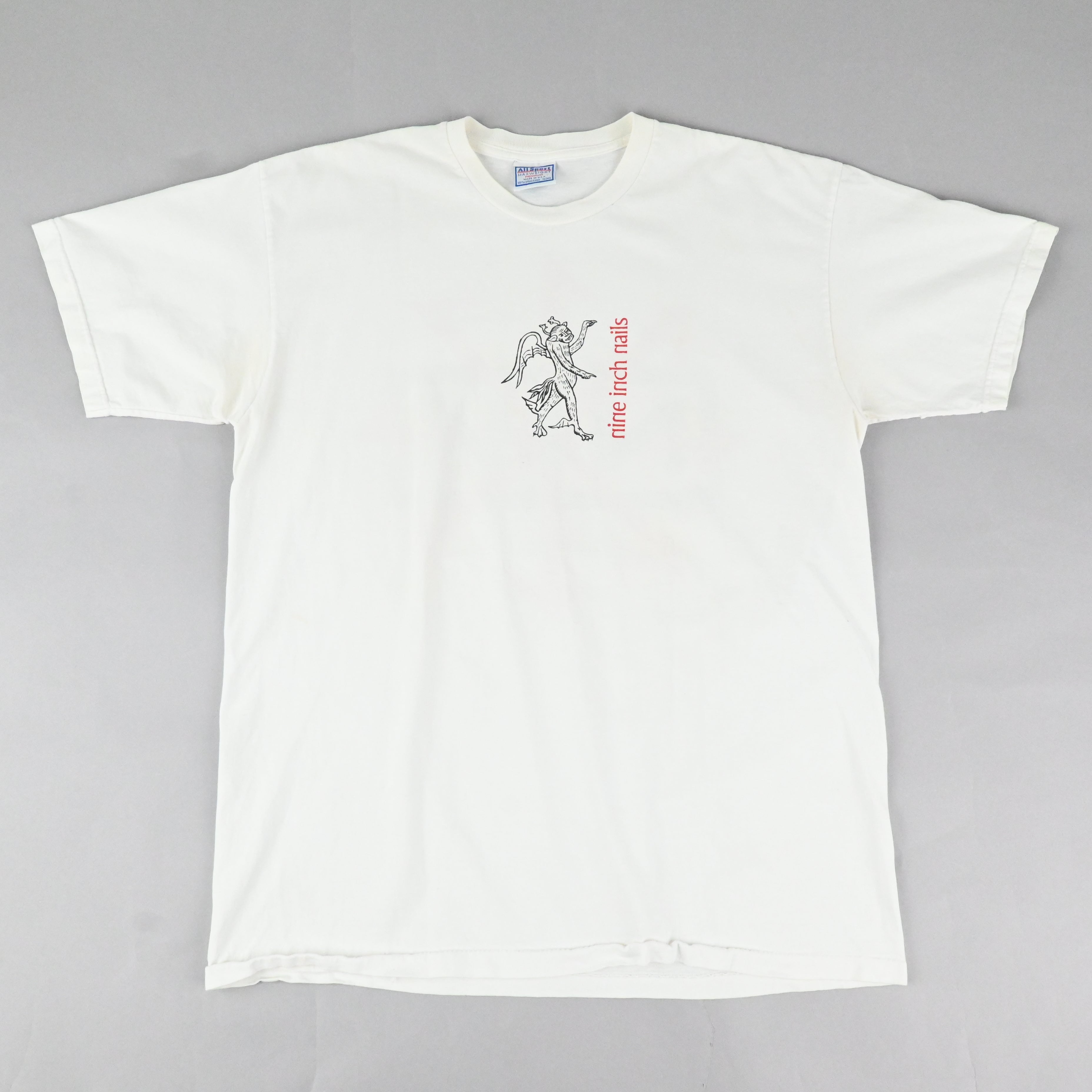 95© NINE INCH NAILS T-SHIRT SIZE XL