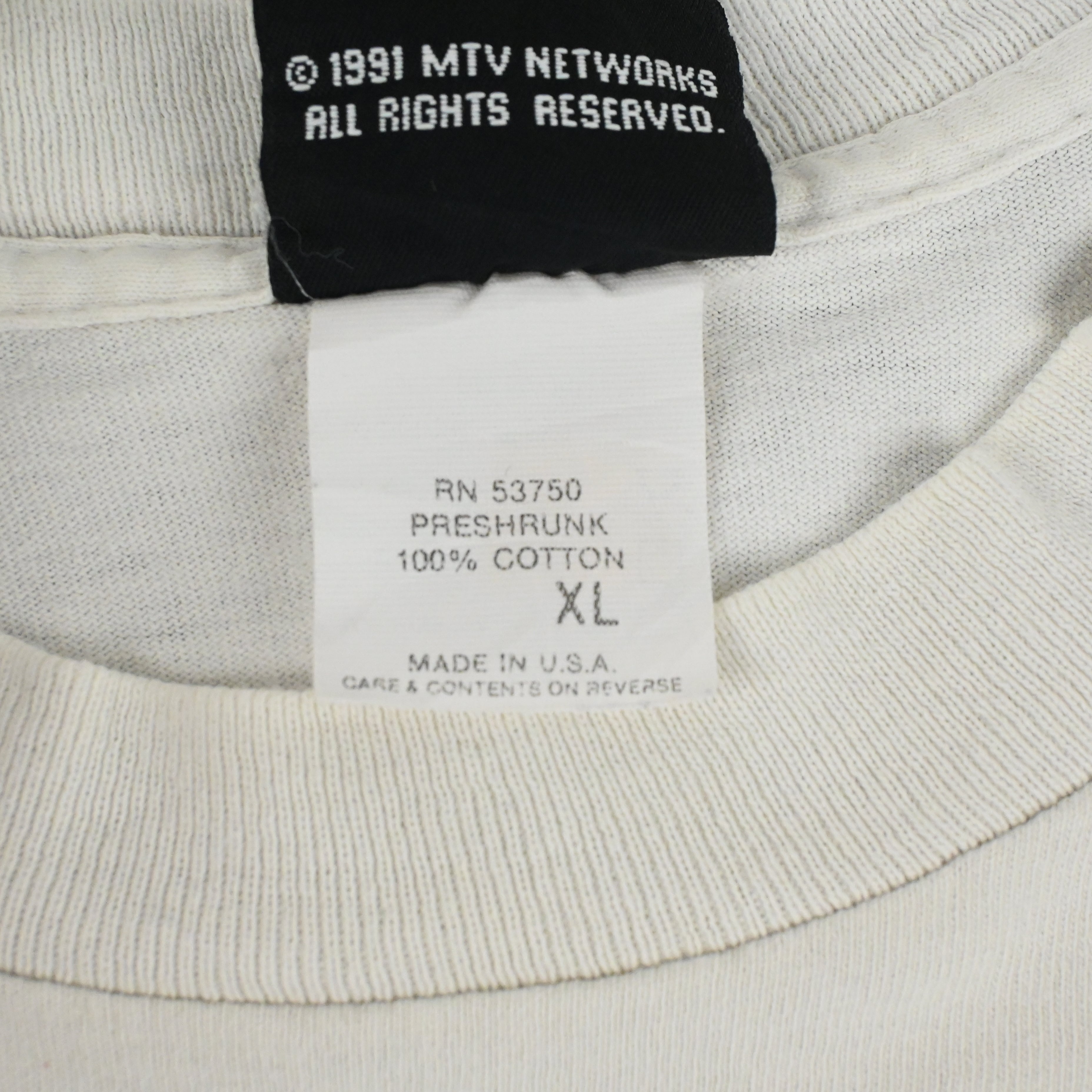 93© MTV "HEADBANGERS BALL" T-SHIRT SIZE XL