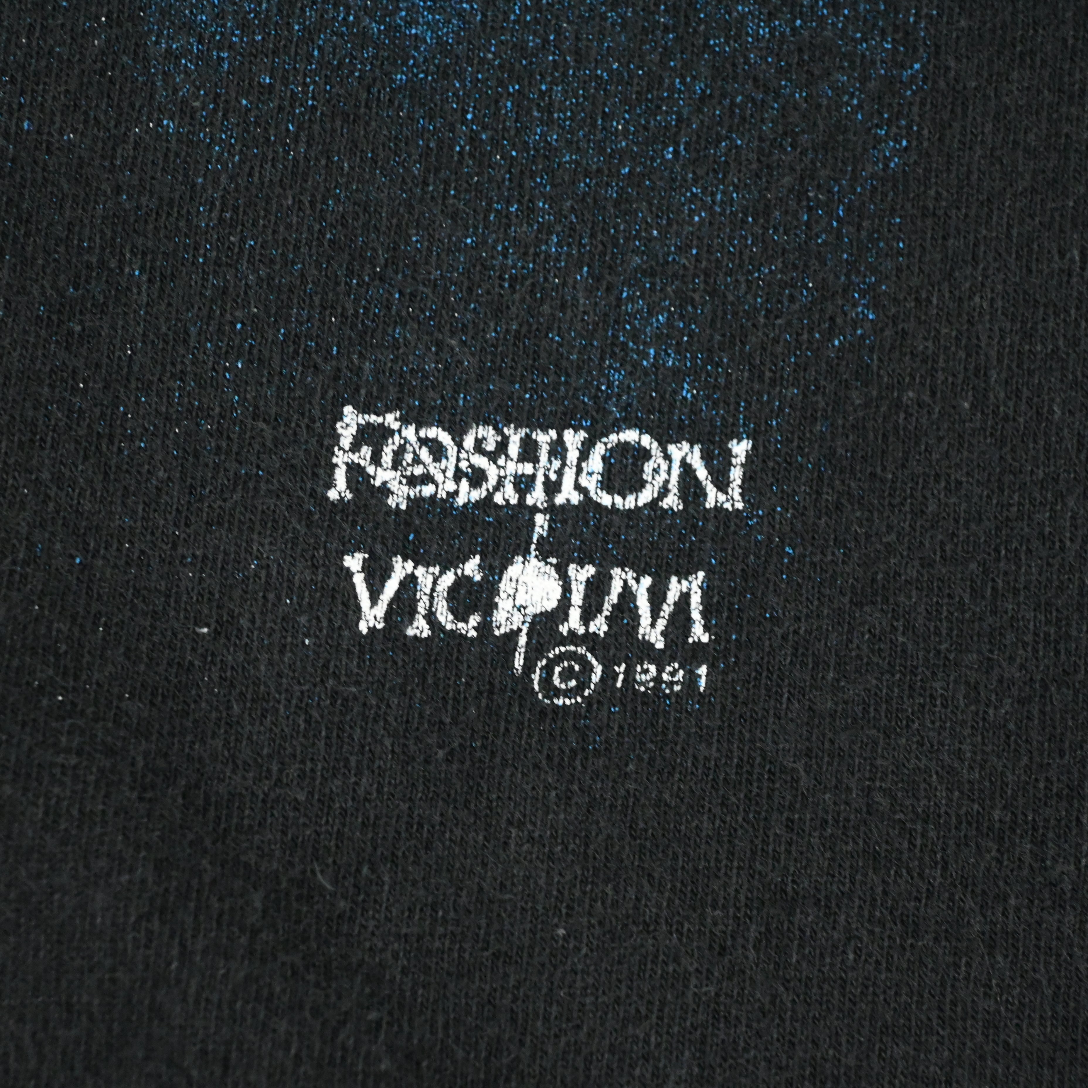 91© FASHION VICTIM "LONG STRANGE TRIP" T-SHIRT SIZE XL