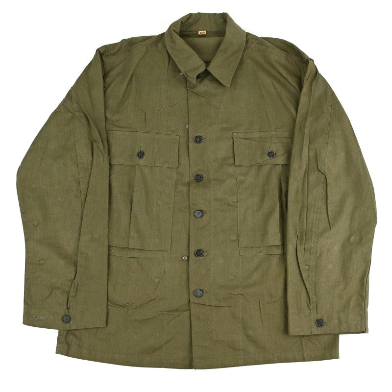 40's US ARMY M-43 UTILITY JACKET HBT SIZE 40 DEAD STOCK
