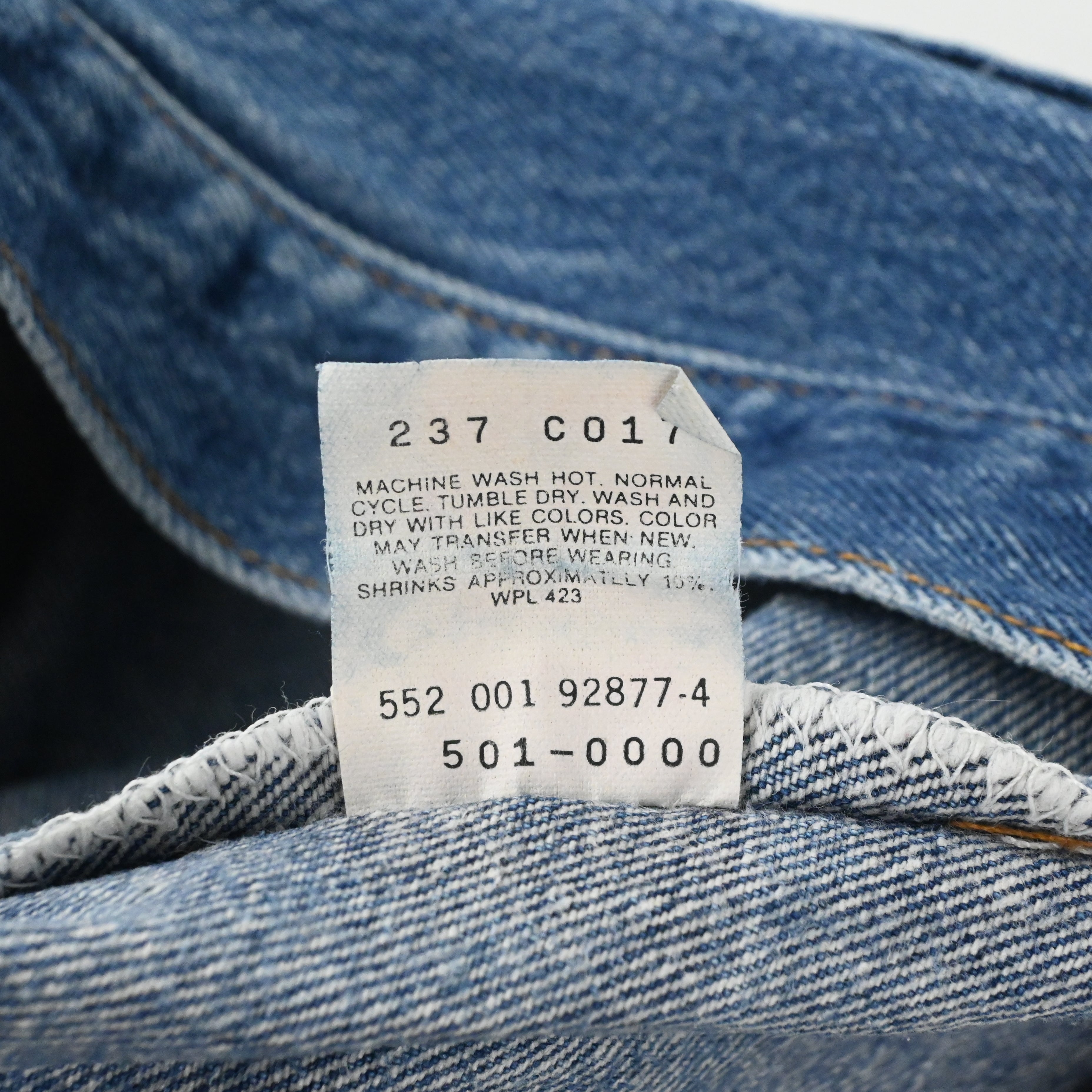 90's LEVI'S 501-0000 SIZE W34 L29