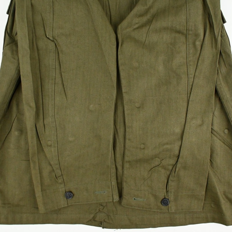 40's US ARMY M-43 UTILITY JACKET HBT SIZE 40 DEAD STOCK