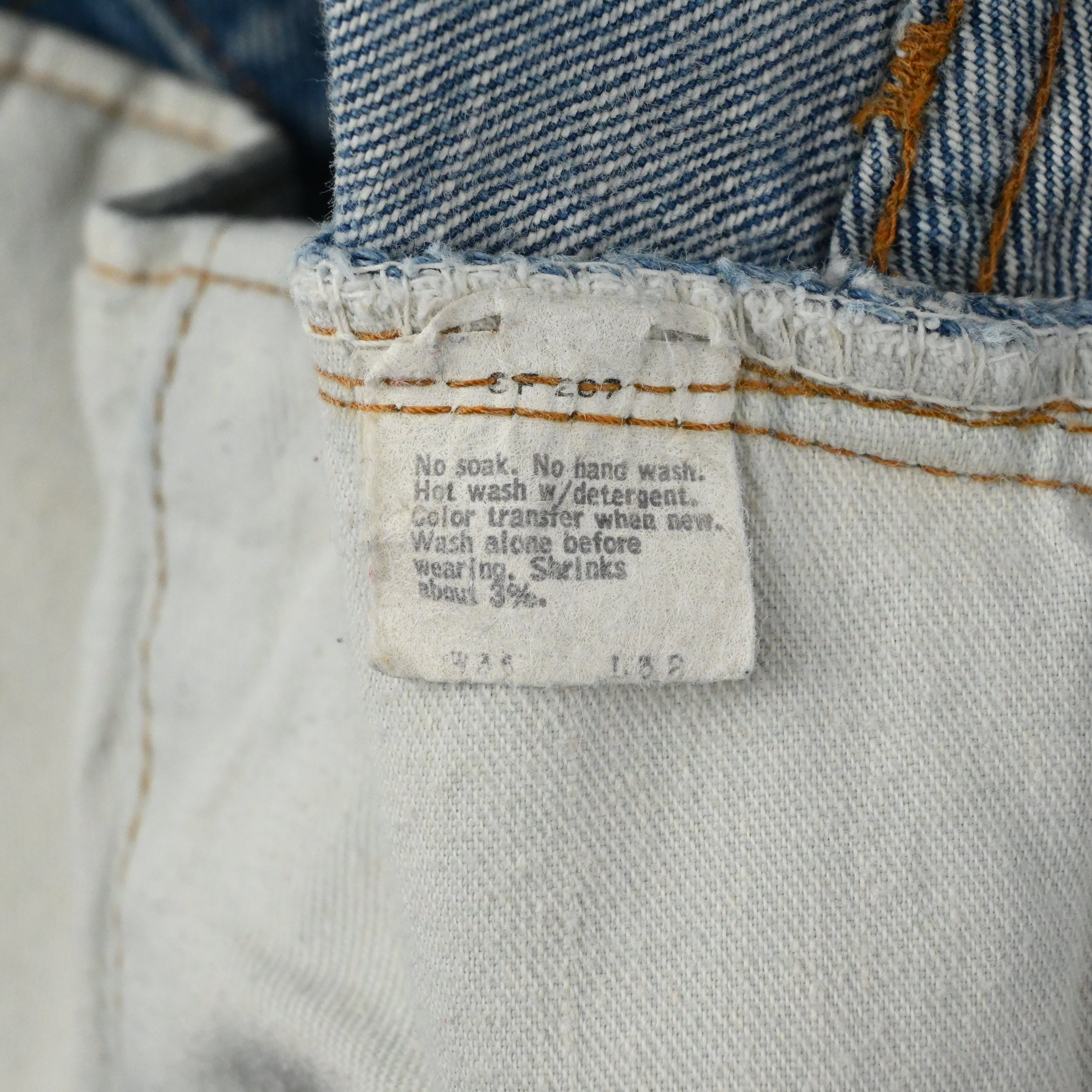'78 LEVI'S 505-0217  SIZE W36 L32