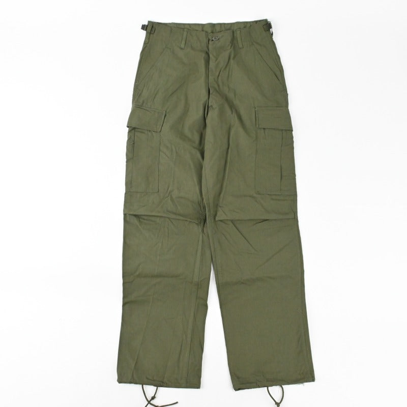 60’s U.S ARMY JUNGLE FATIGUE 3RD NON RIP SIZE S-REG DEAD STOCK