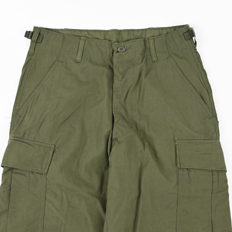 60’s U.S ARMY JUNGLE FATIGUE 3RD NON RIP SIZE S-REG DEAD STOCK