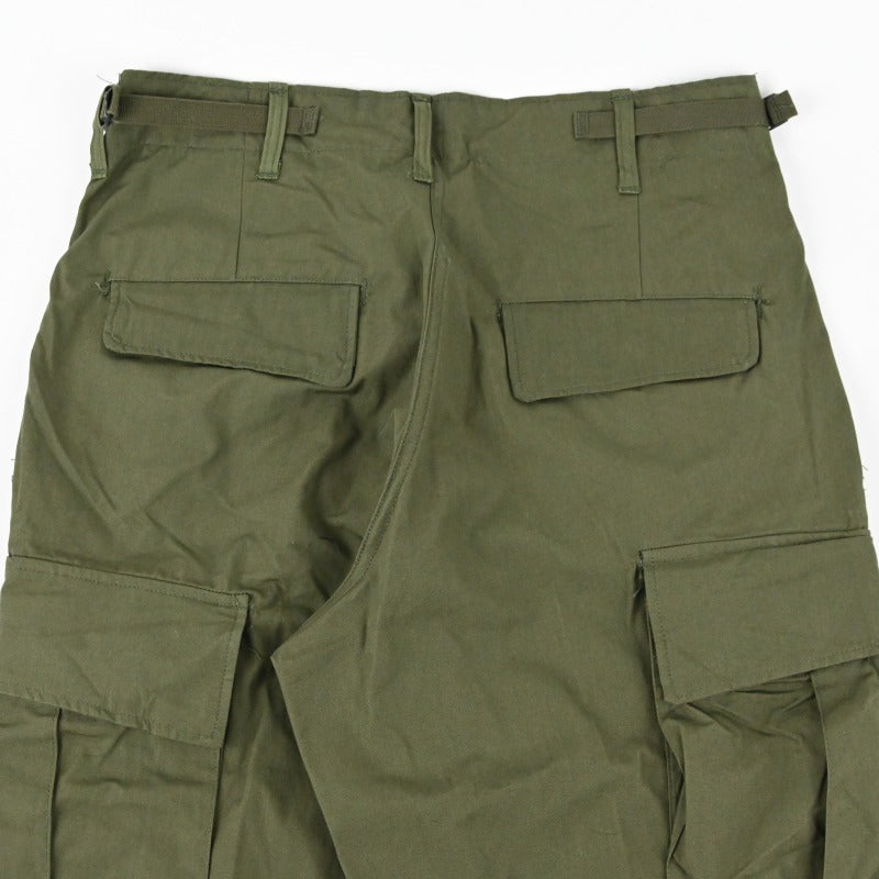 60’s U.S ARMY JUNGLE FATIGUE 3RD NON RIP SIZE S-REG DEAD STOCK