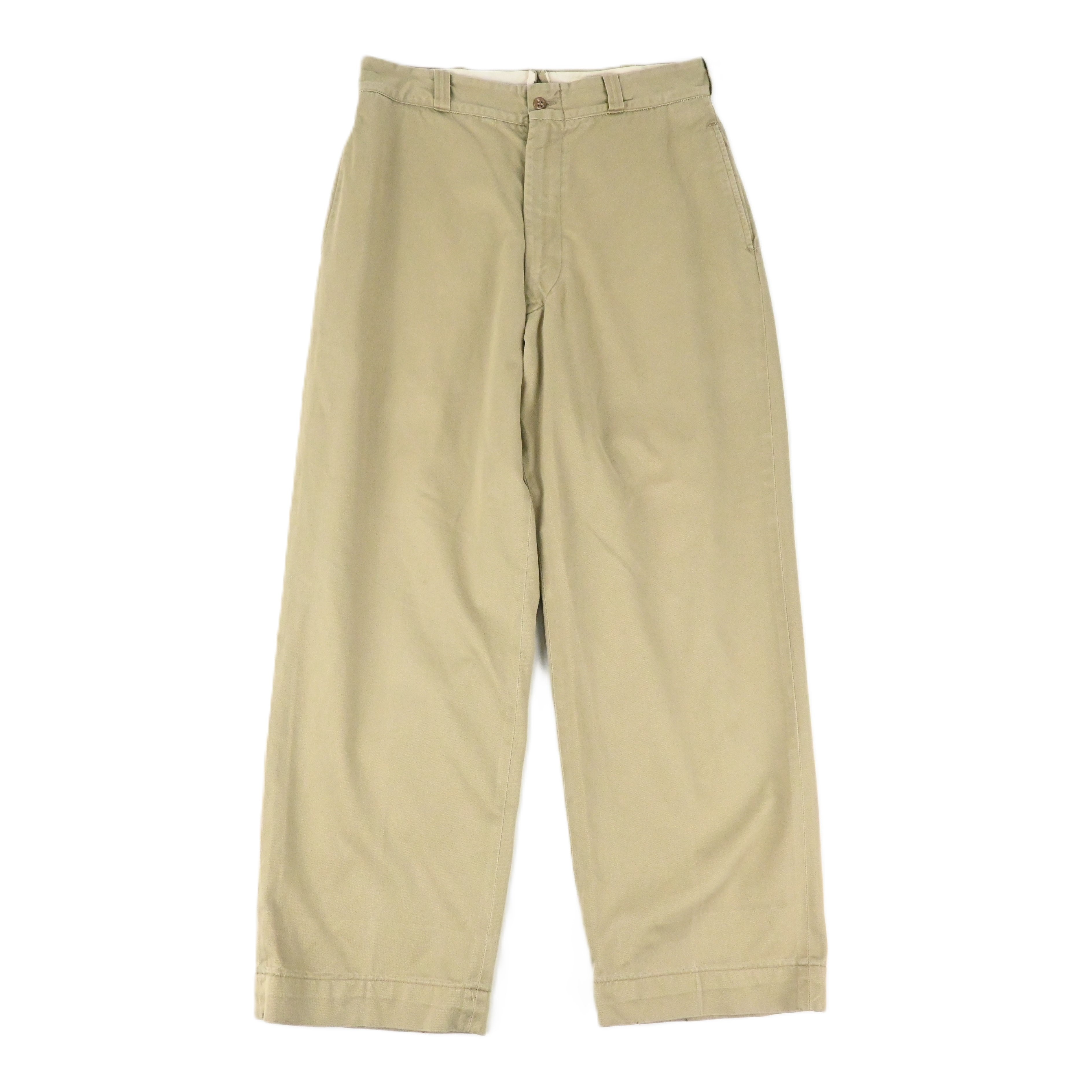 '63 US ARMY CHINO TROUSERS W31 L28