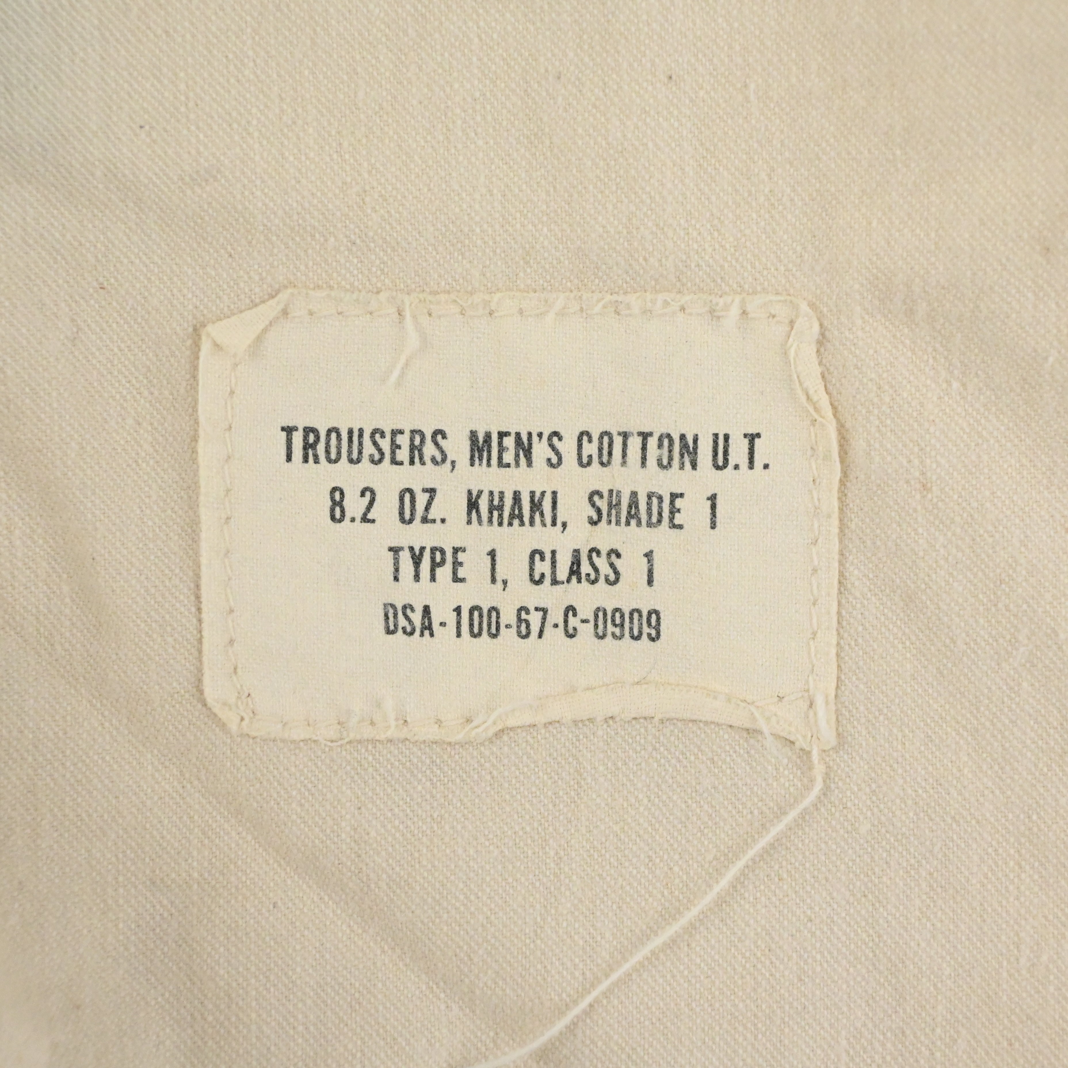 '67 US ARMY CHINO TROUSERS W31 L28