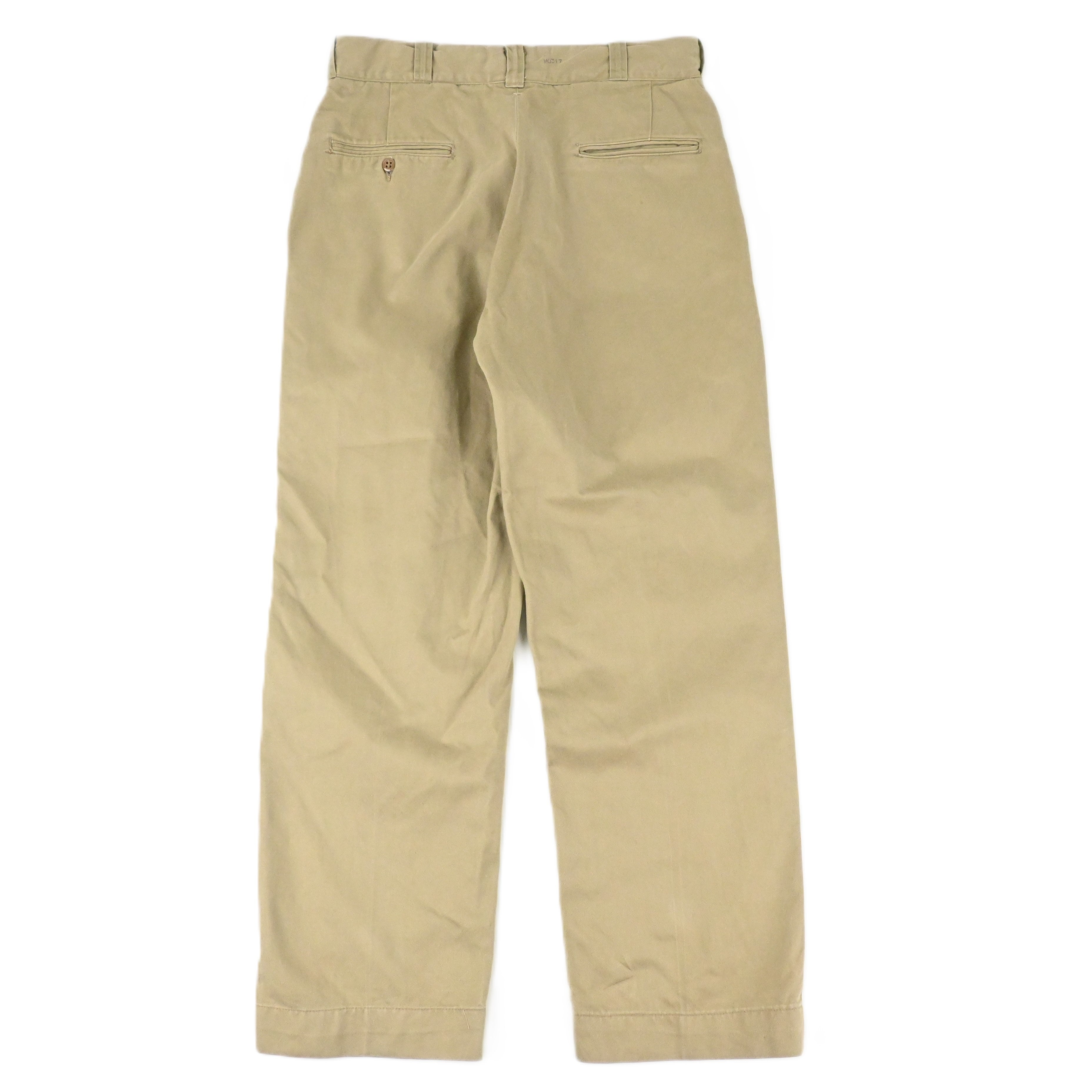 '67 US ARMY CHINO TROUSERS W31 L28