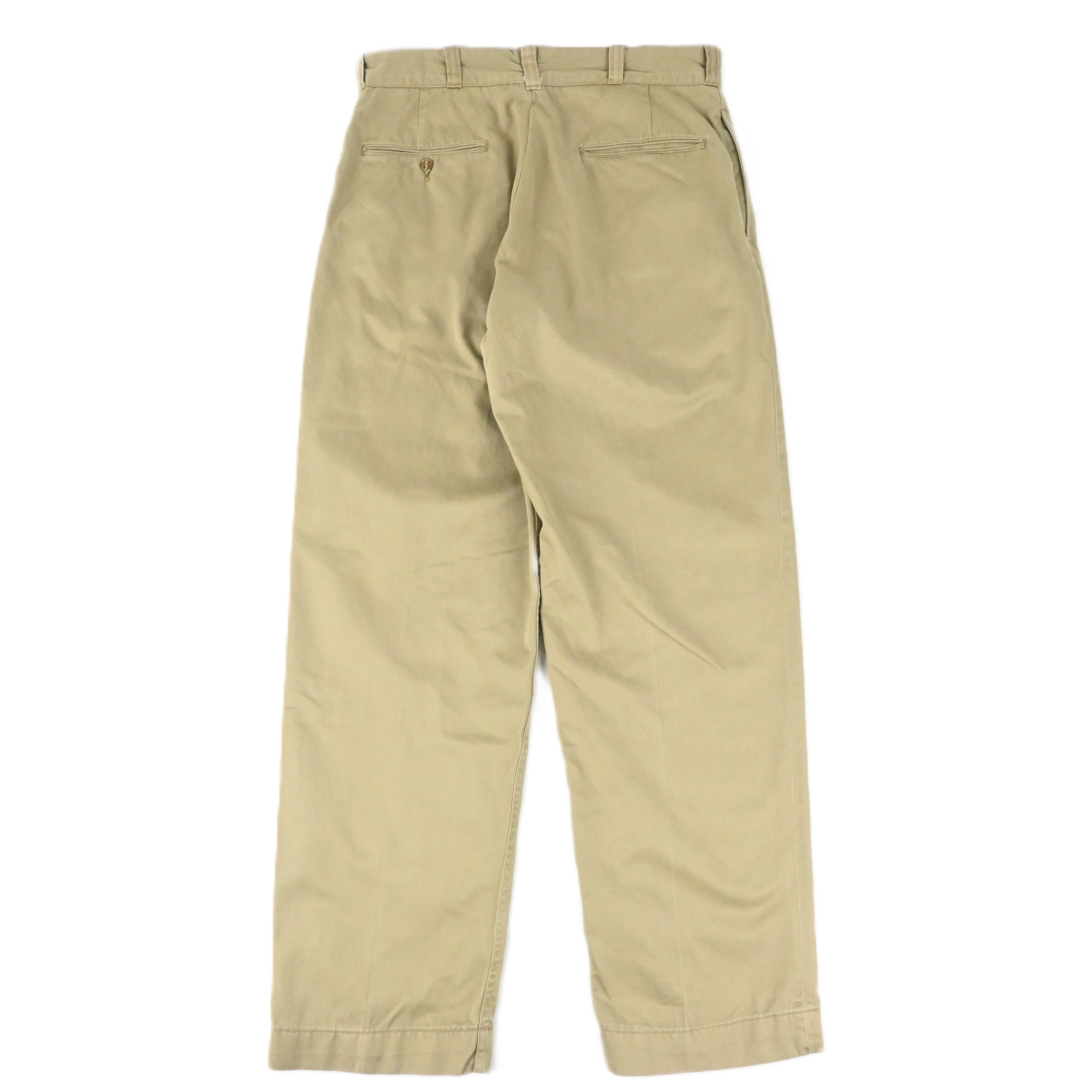 '62 US ARMY CHINO TROUSERS  W33 L28