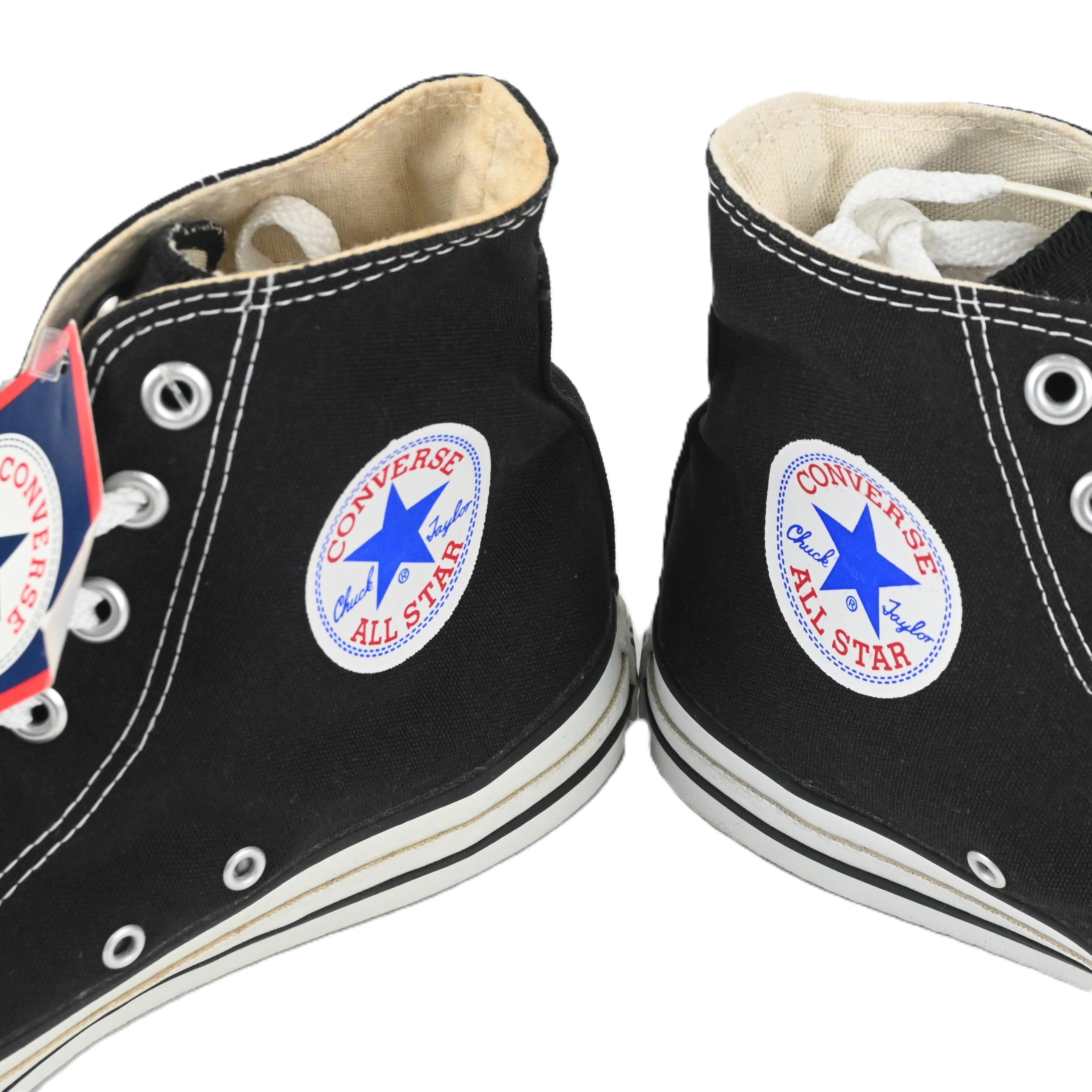 90’s CONVERSE ALL STAR HI BLACK DEAD STOCK SIZE 9