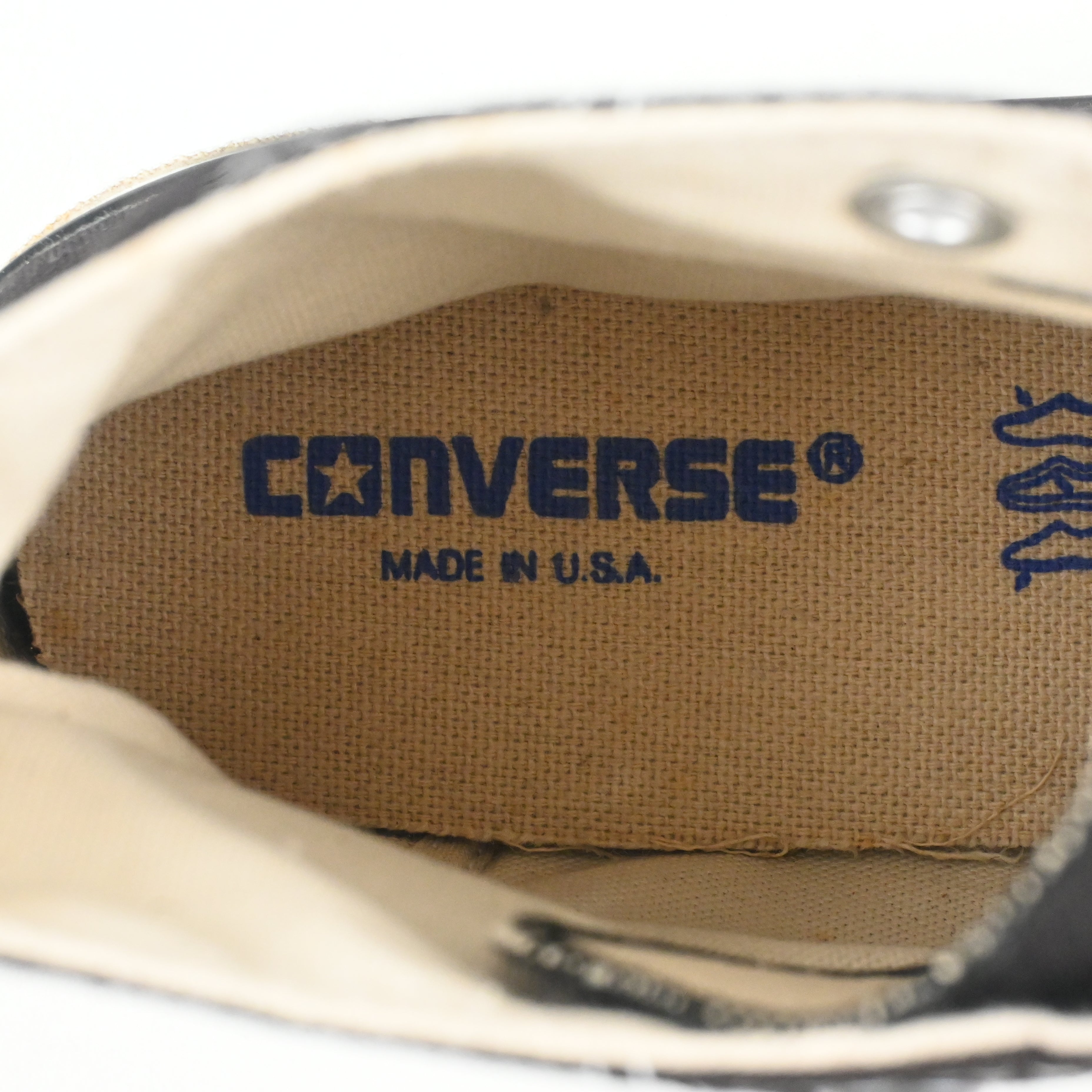 90’s CONVERSE ALL STAR HI BLACK DEAD STOCK SIZE 9