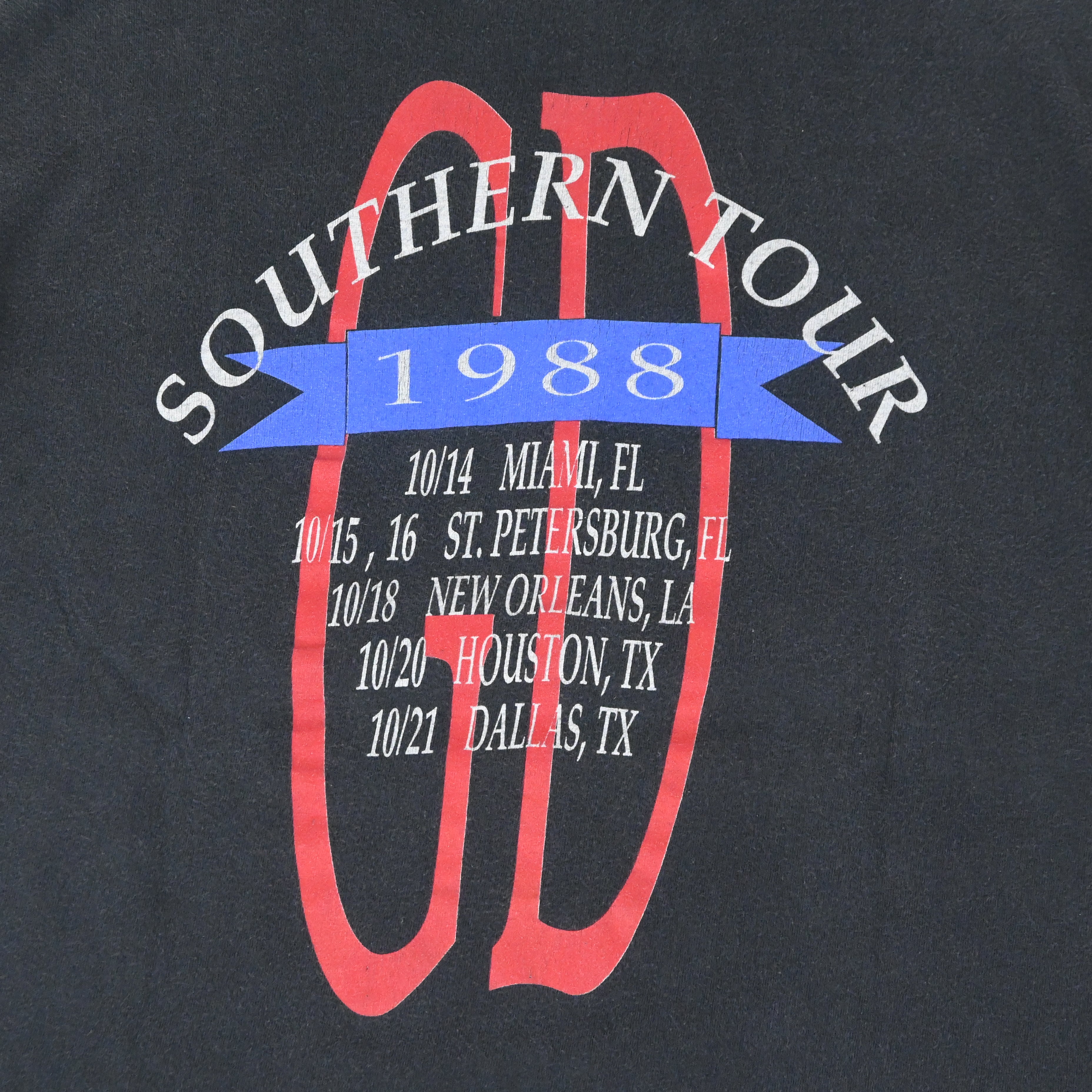 88© GRATEFUL DEAD SOUTHERN TOUR T-SHIRT SIZE XL