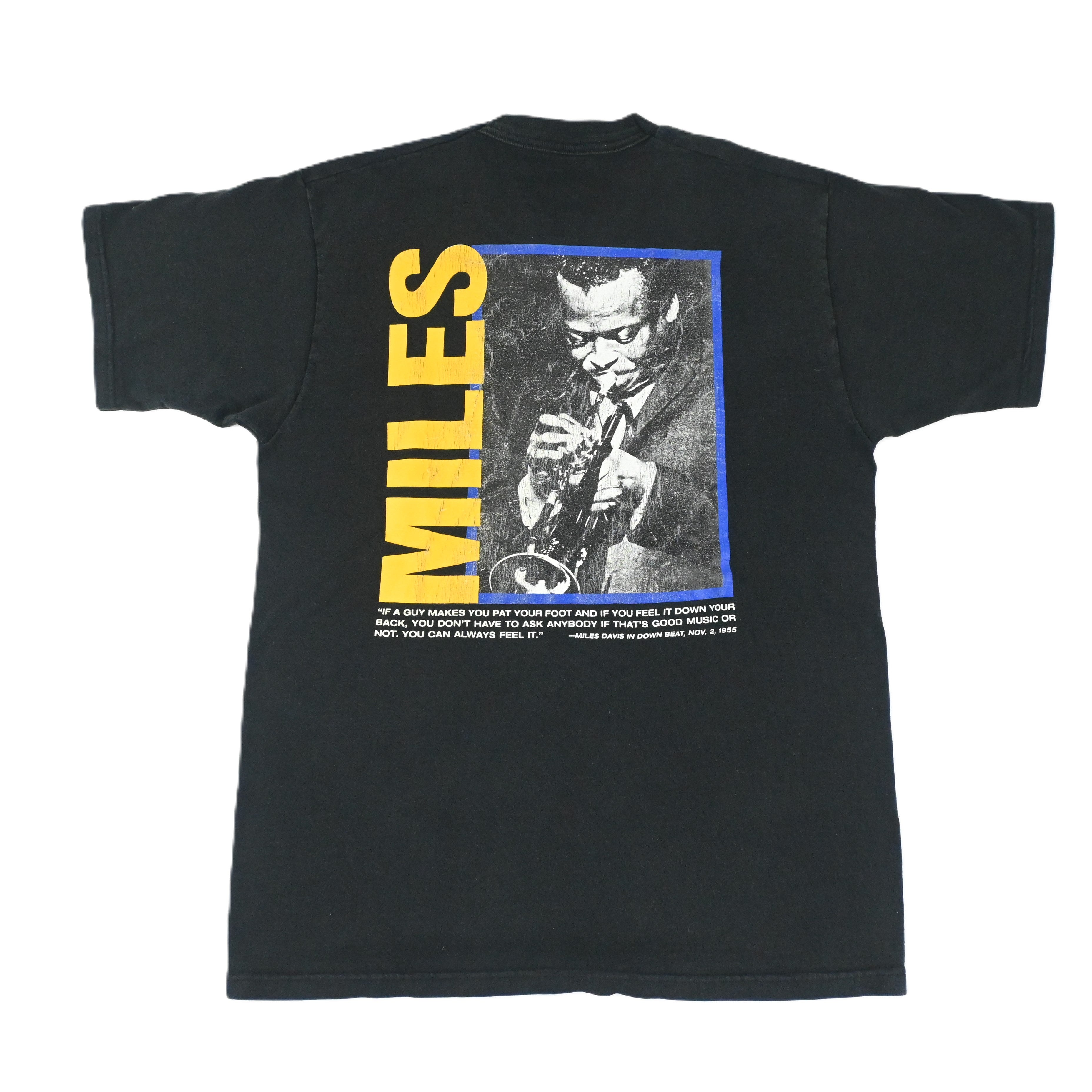 90’s MILES DAVIS "DOWN BEAT" T-SHIRT SIZE L