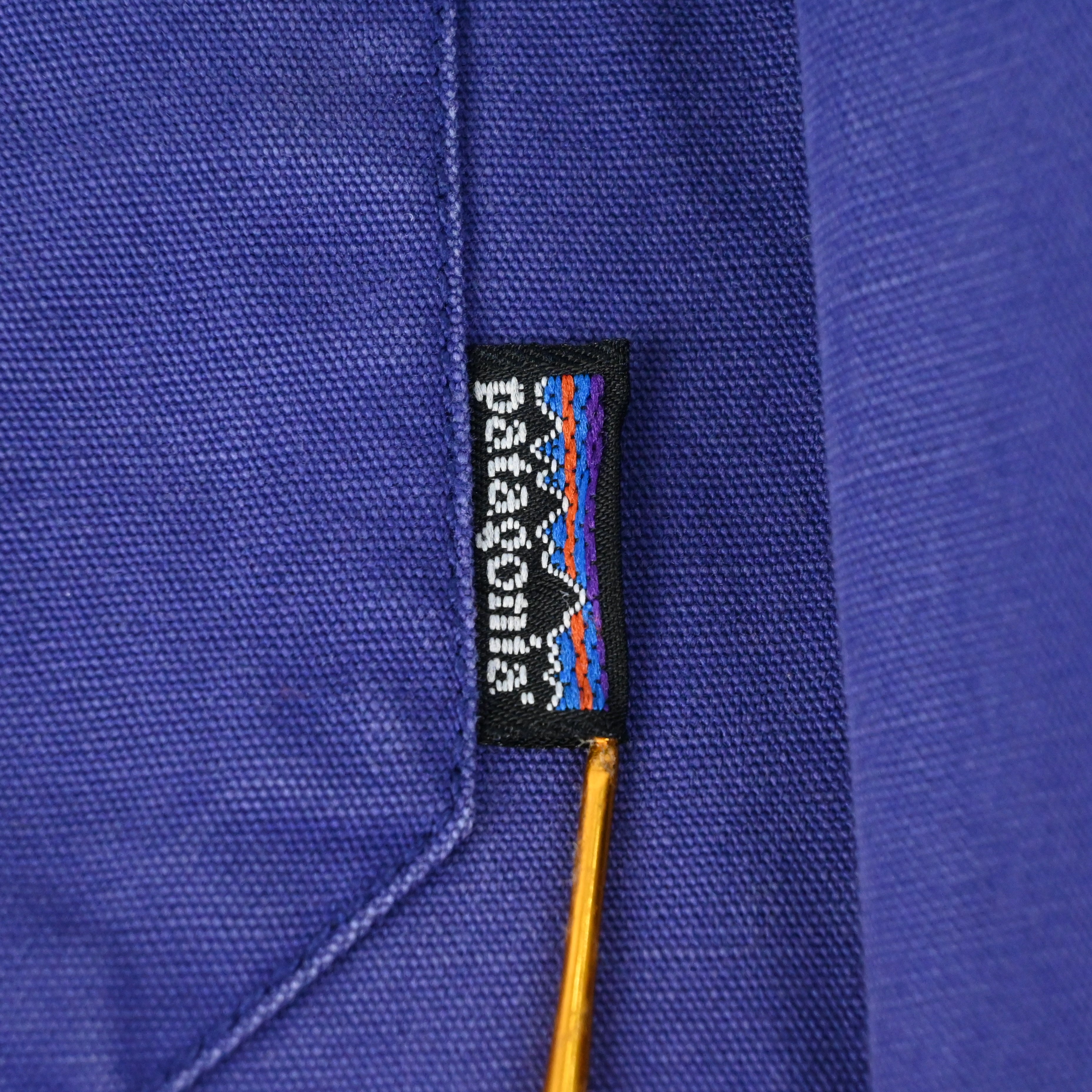 90's PATAGONIA ORIGINAL CANVAS SHIRT EGGPLANT SIZE M