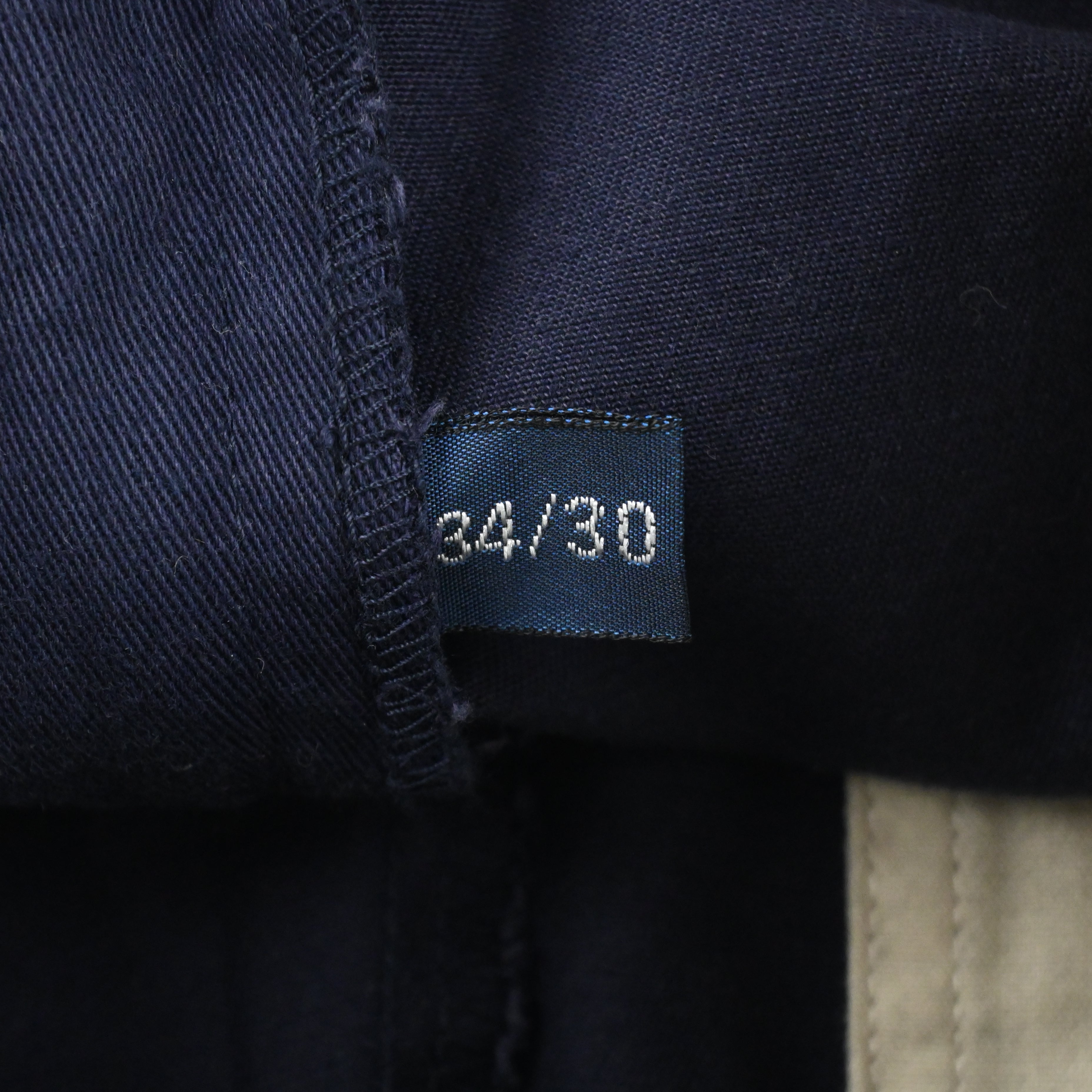 90's POLO RALPH LAUREN POLO CHINO NAVY SIZE W34 L30
