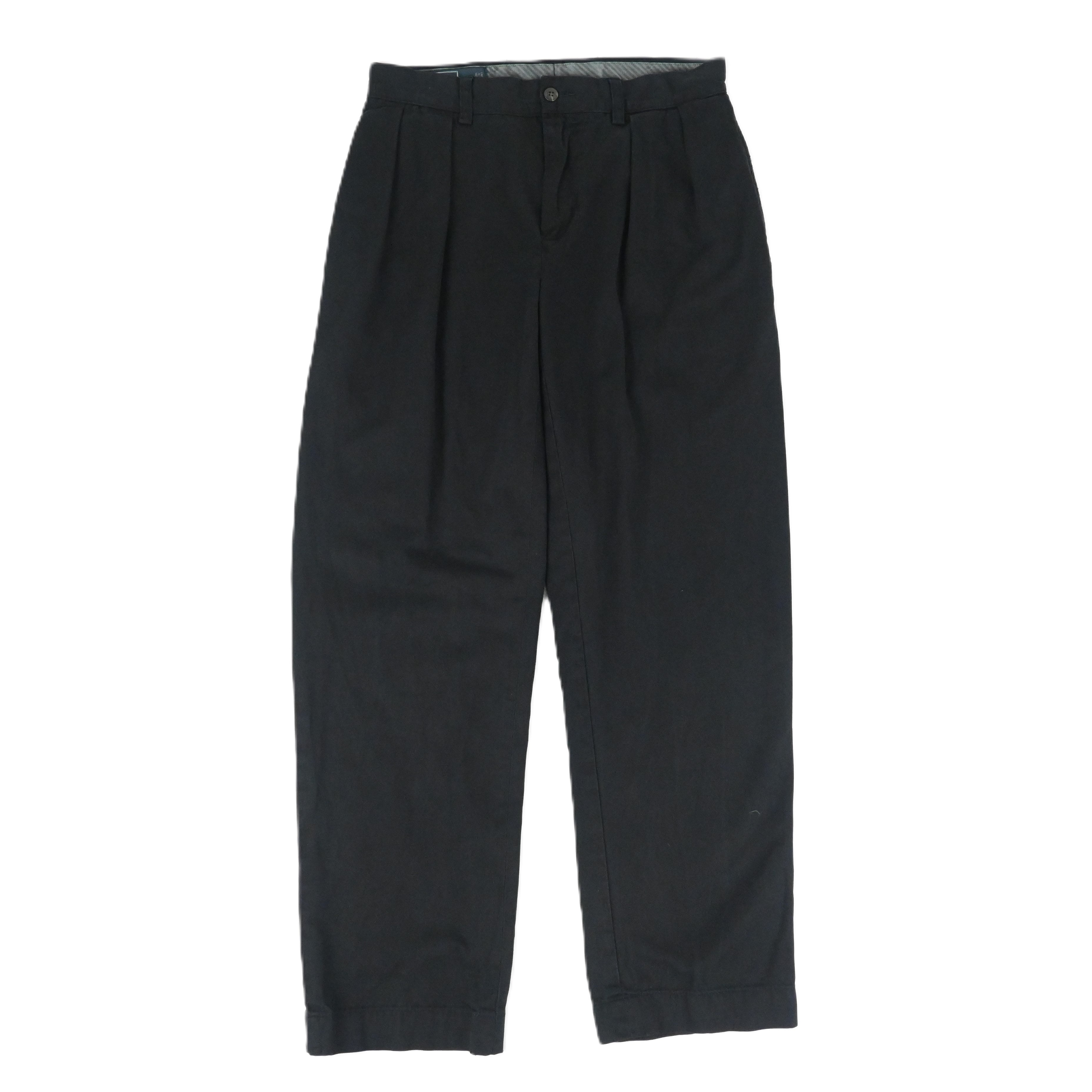 90's POLO RALPH LAUREN POLO CHINO BLACK SIZE W30 L28