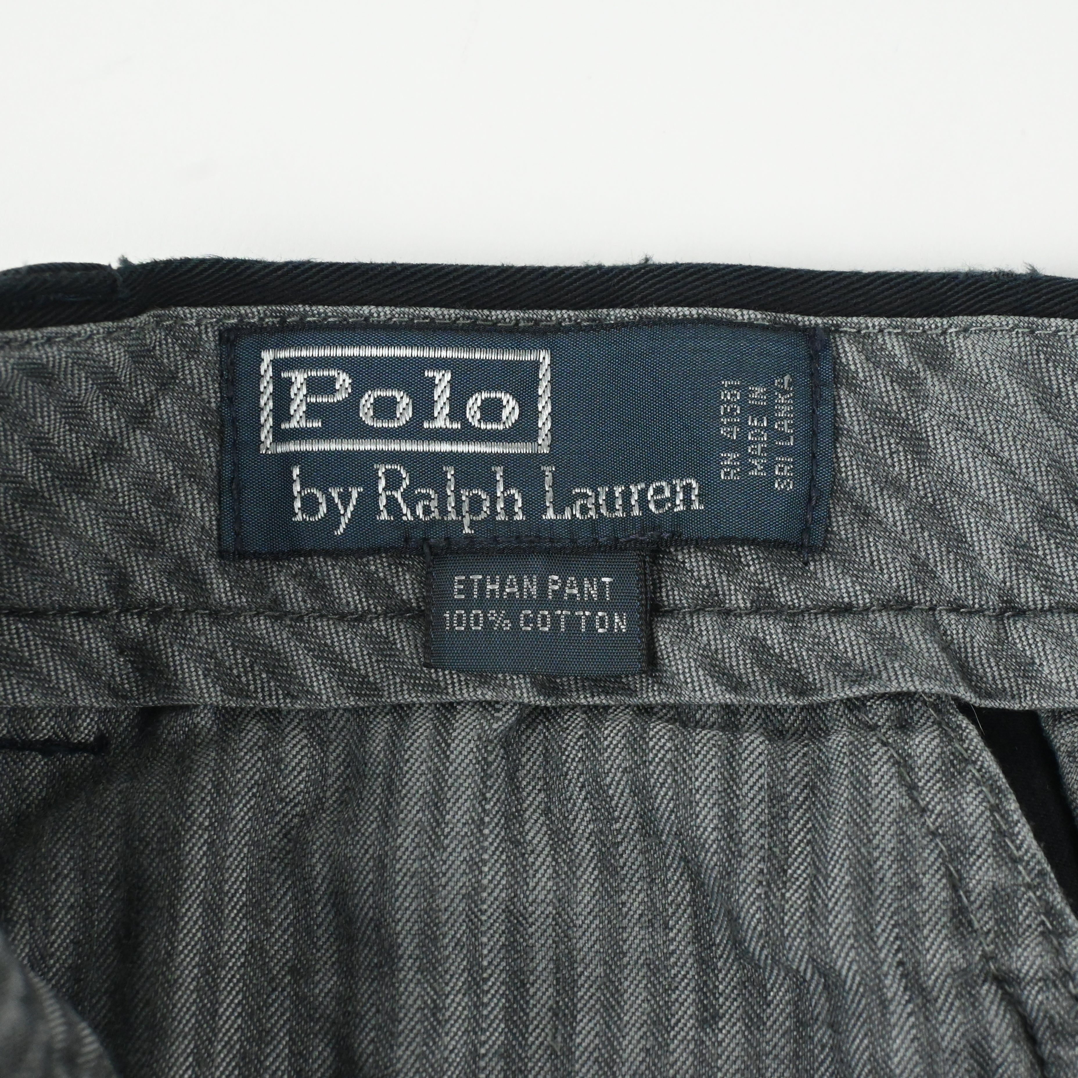 90's POLO RALPH LAUREN POLO CHINO BLACK SIZE W30 L28