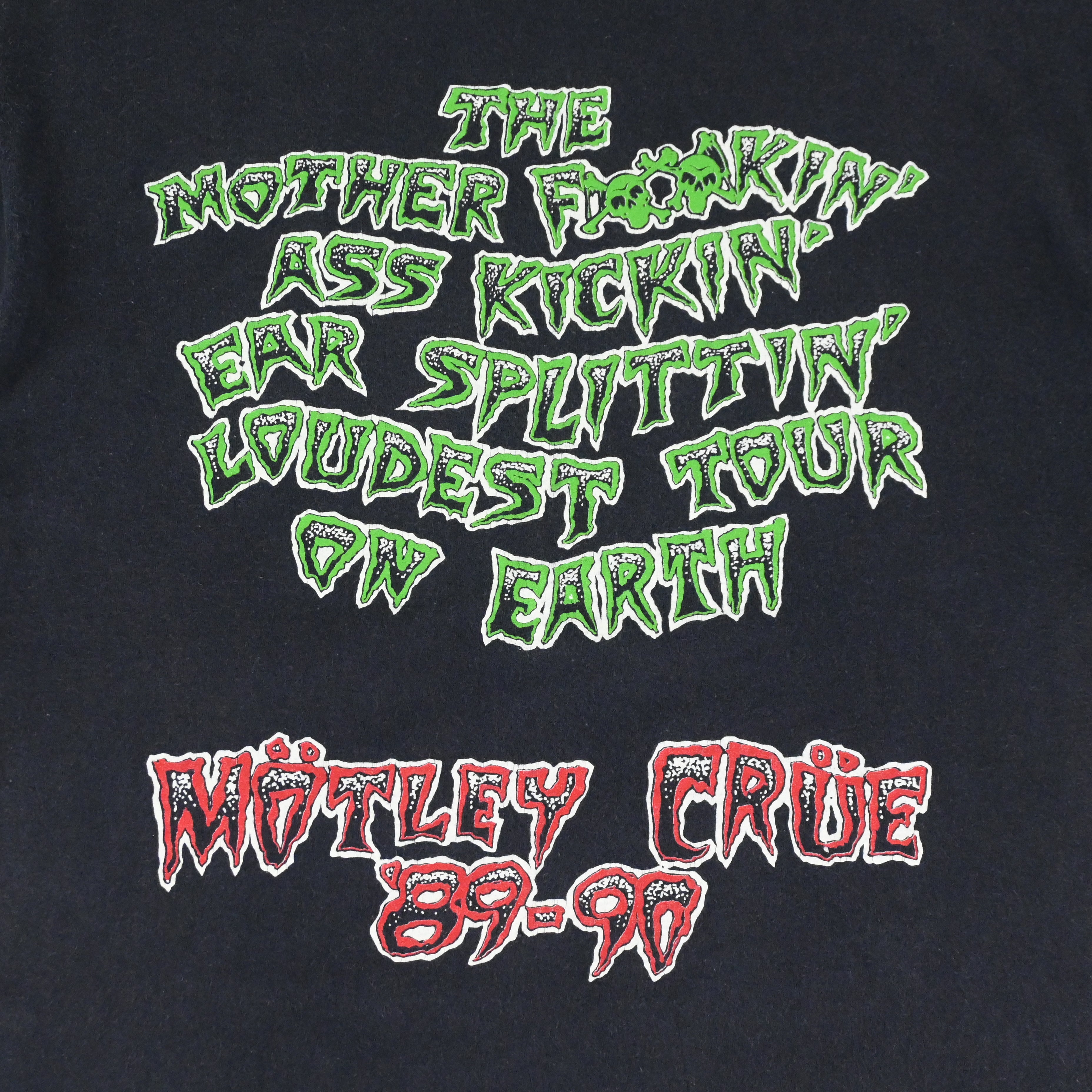 89-90 MOTLEY CRUE "DR FEELGOOD" TOUR T-SHIRT