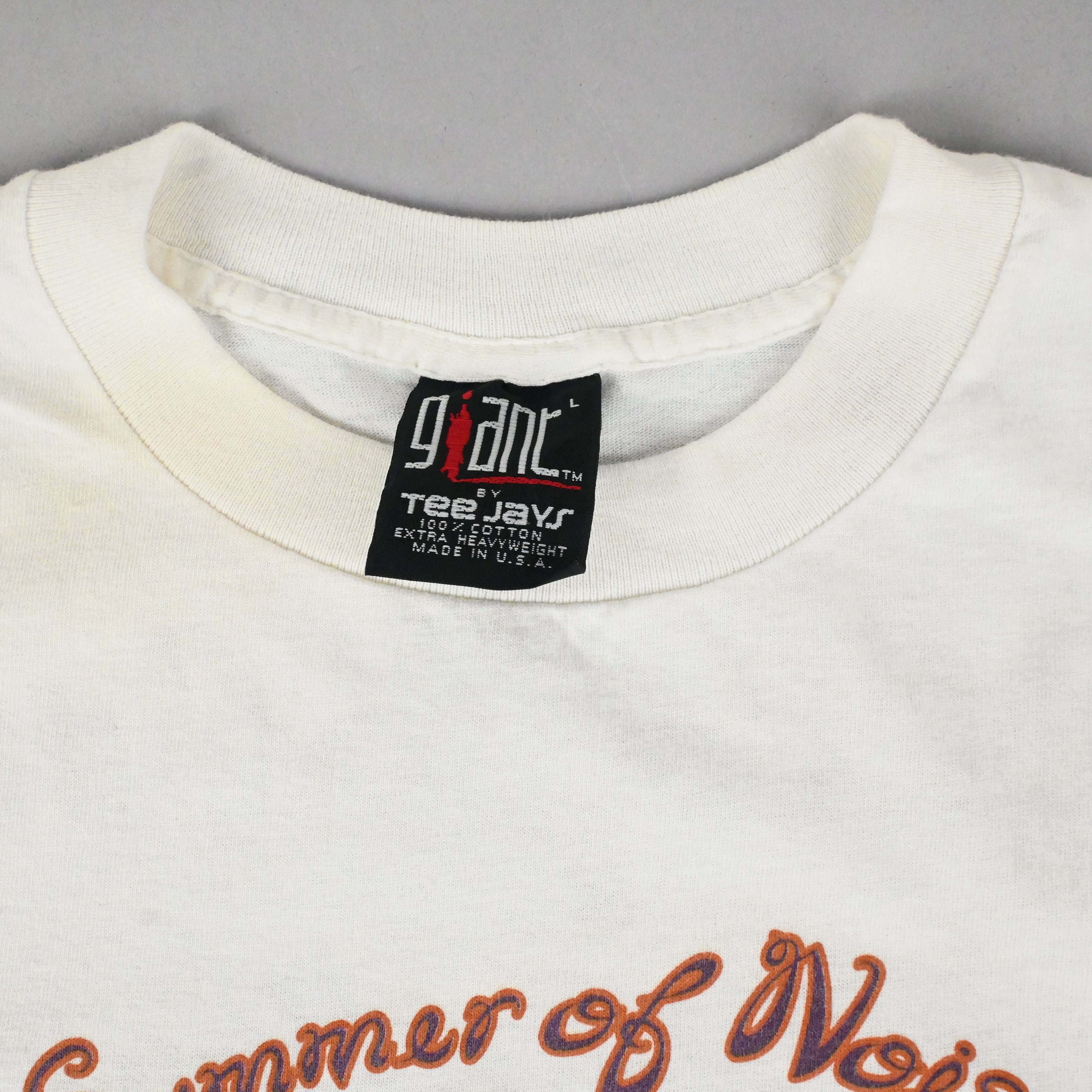 '96 LOLLAPALOOZA "SUMMER OF NOISE" T-SHIRT SIZE L
