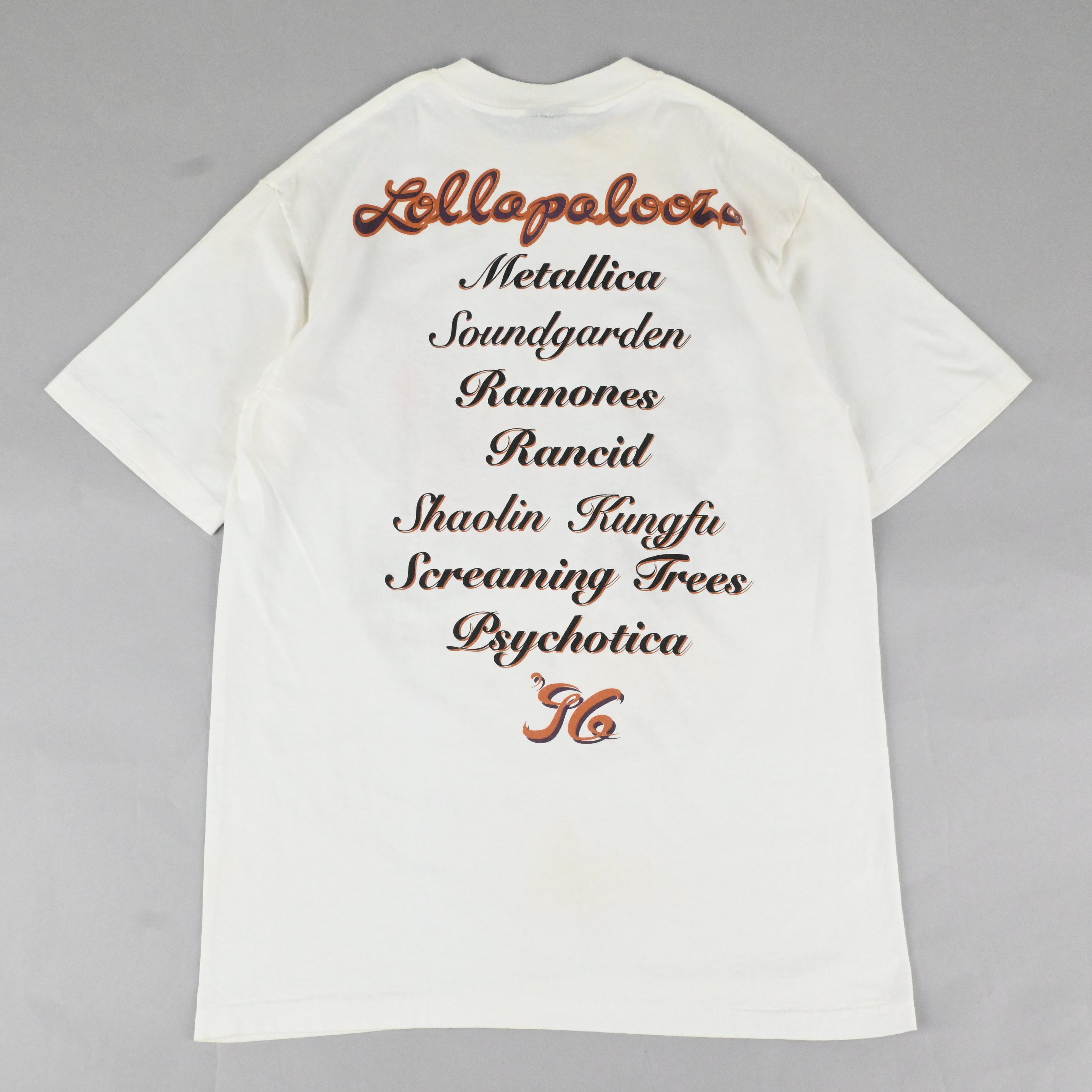 '96 LOLLAPALOOZA "SUMMER OF NOISE" T-SHIRT SIZE L