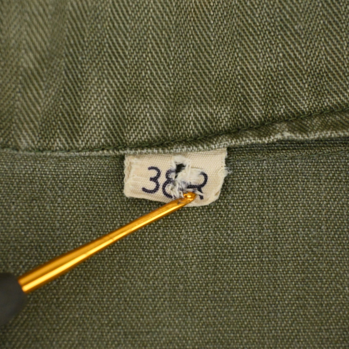 40’s US ARMY M-43 UTILITY JACKET HBT SIZE 38R