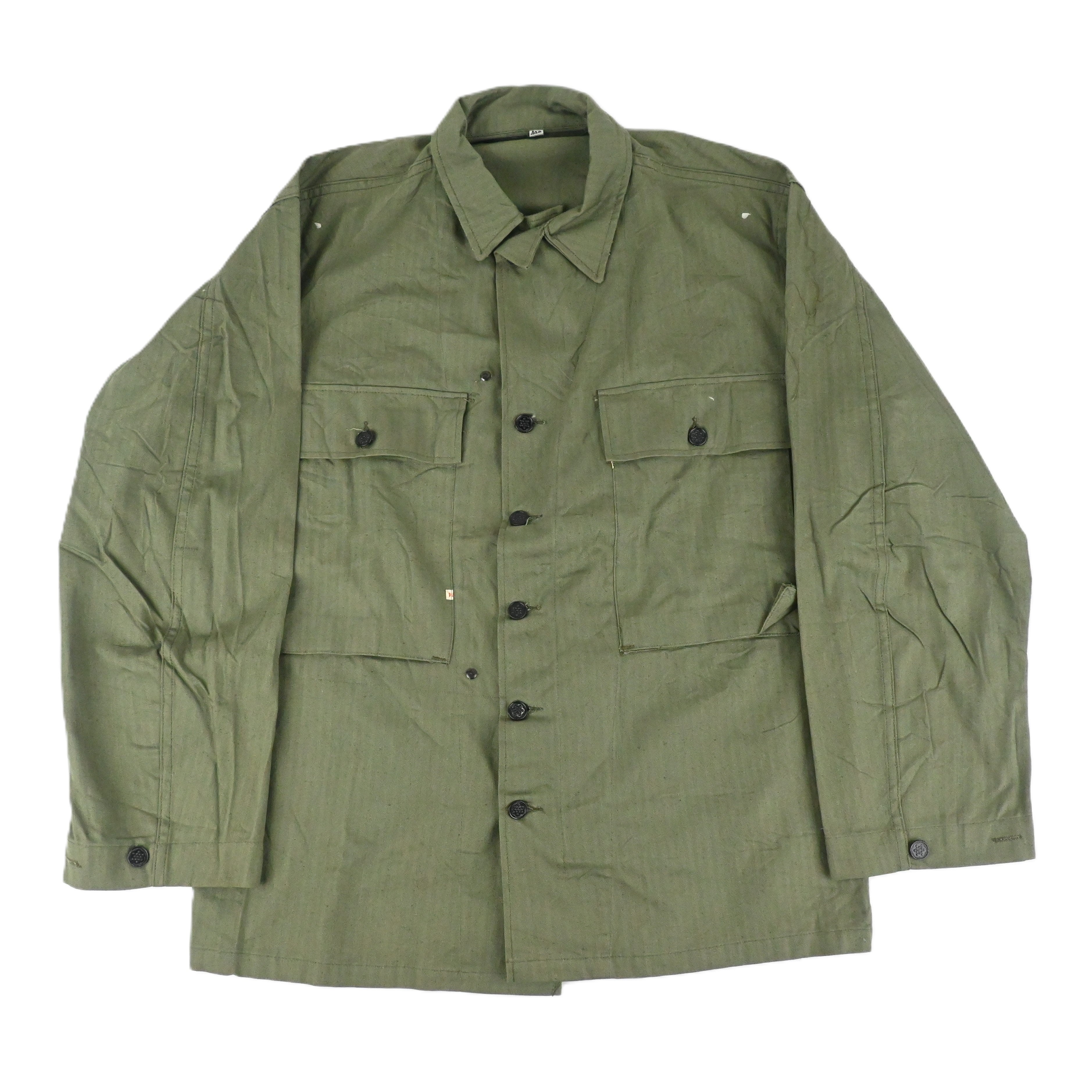 40’s US ARMY M-43 UTILITY JACKET HBT SIZE 40R DEAD STOCK