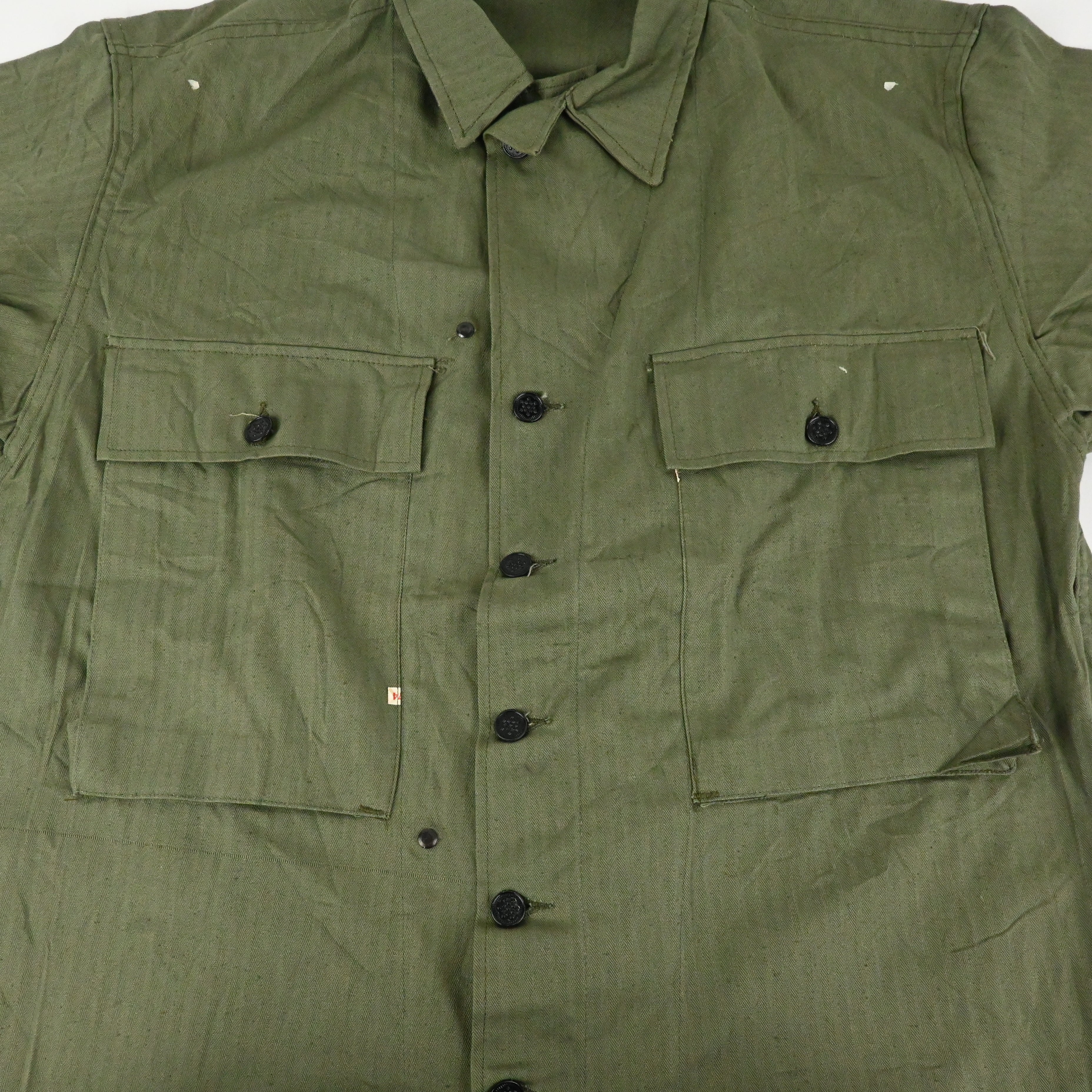 40’s US ARMY M-43 UTILITY JACKET HBT SIZE 40R DEAD STOCK
