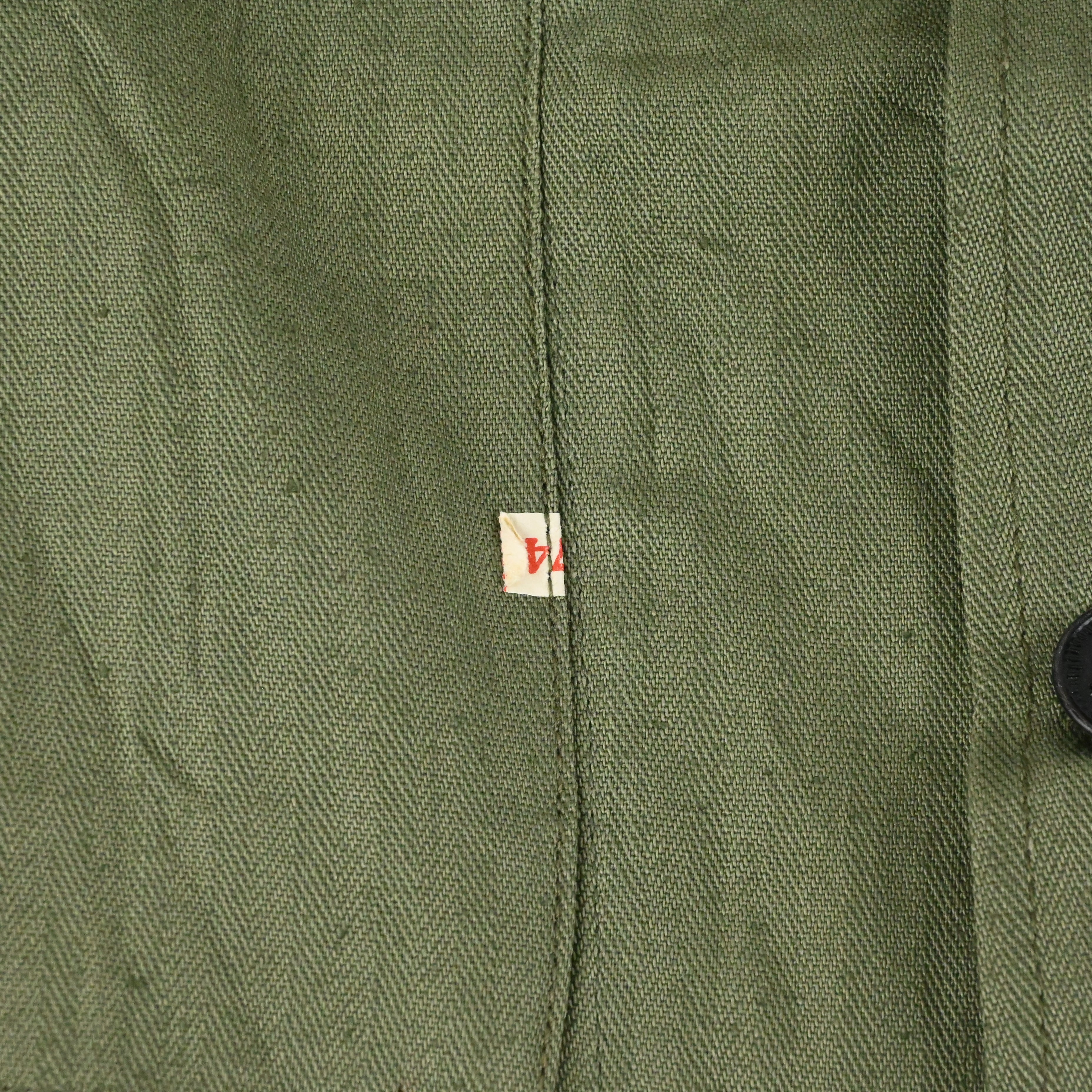 40’s US ARMY M-43 UTILITY JACKET HBT SIZE 40R DEAD STOCK