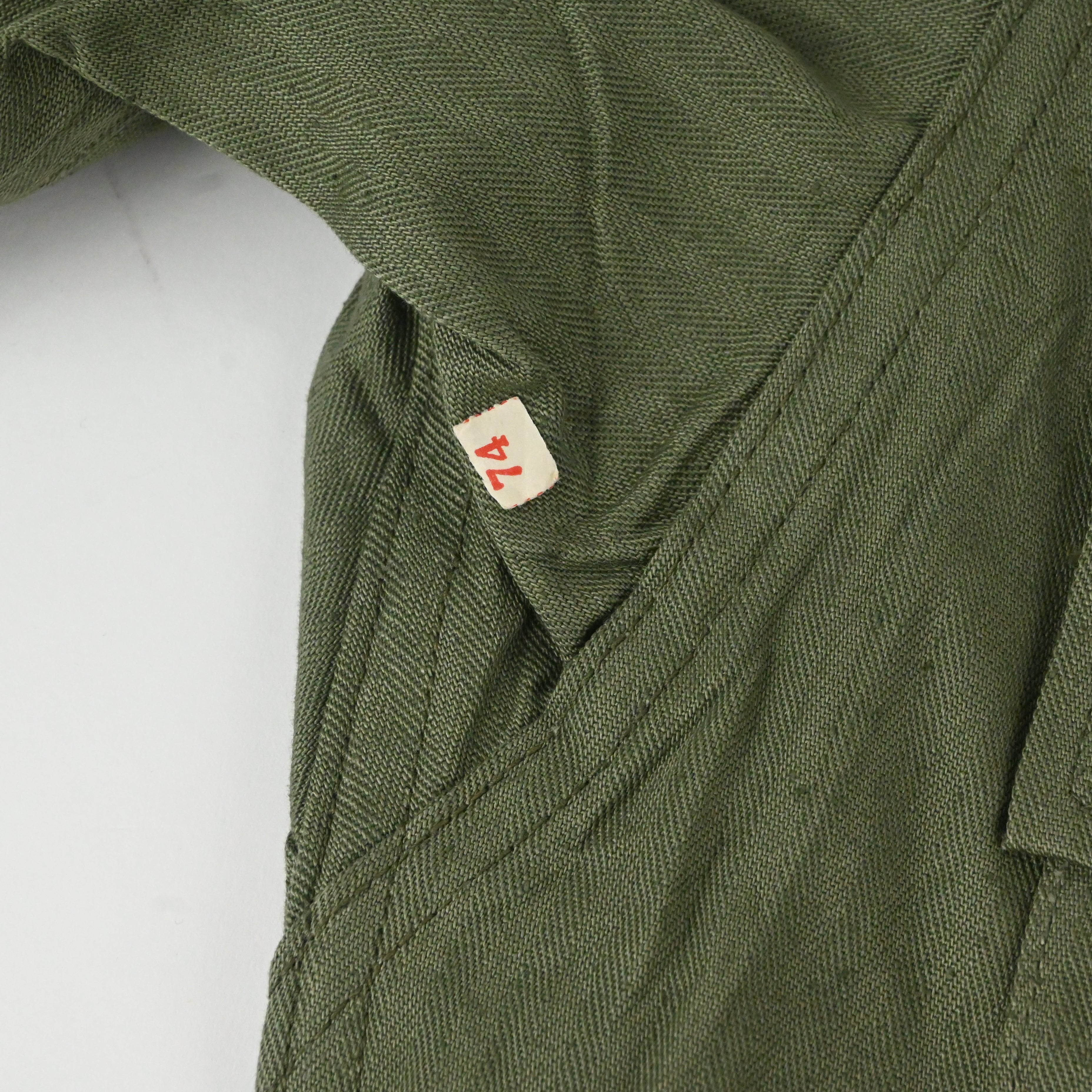 40’s US ARMY M-43 UTILITY JACKET HBT SIZE 40R DEAD STOCK