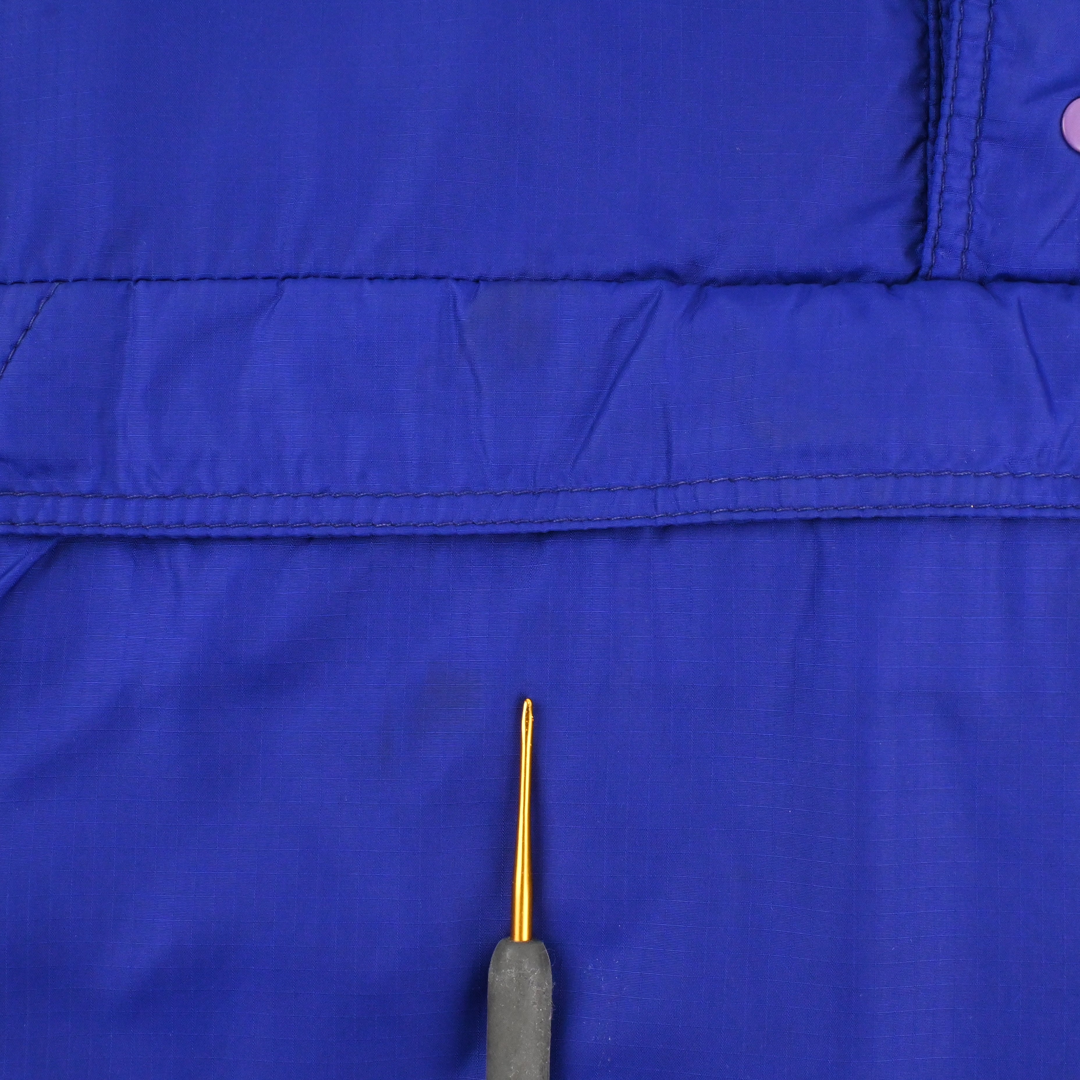 '91 Patagonia REVERSIBLE GLISSADE PULLOVER Bright Blue/Lobster