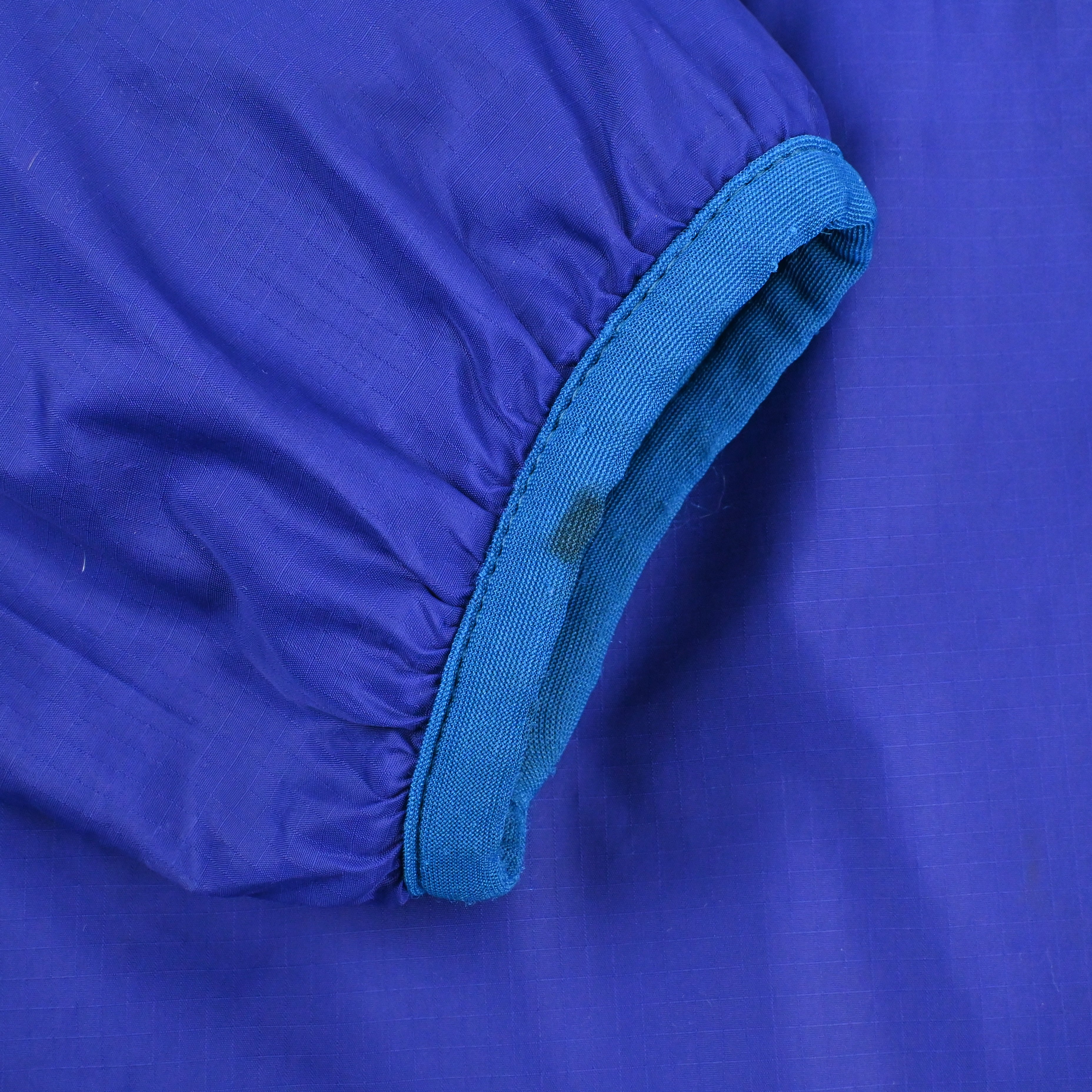 '91 Patagonia REVERSIBLE GLISSADE PULLOVER Bright Blue/Lobster