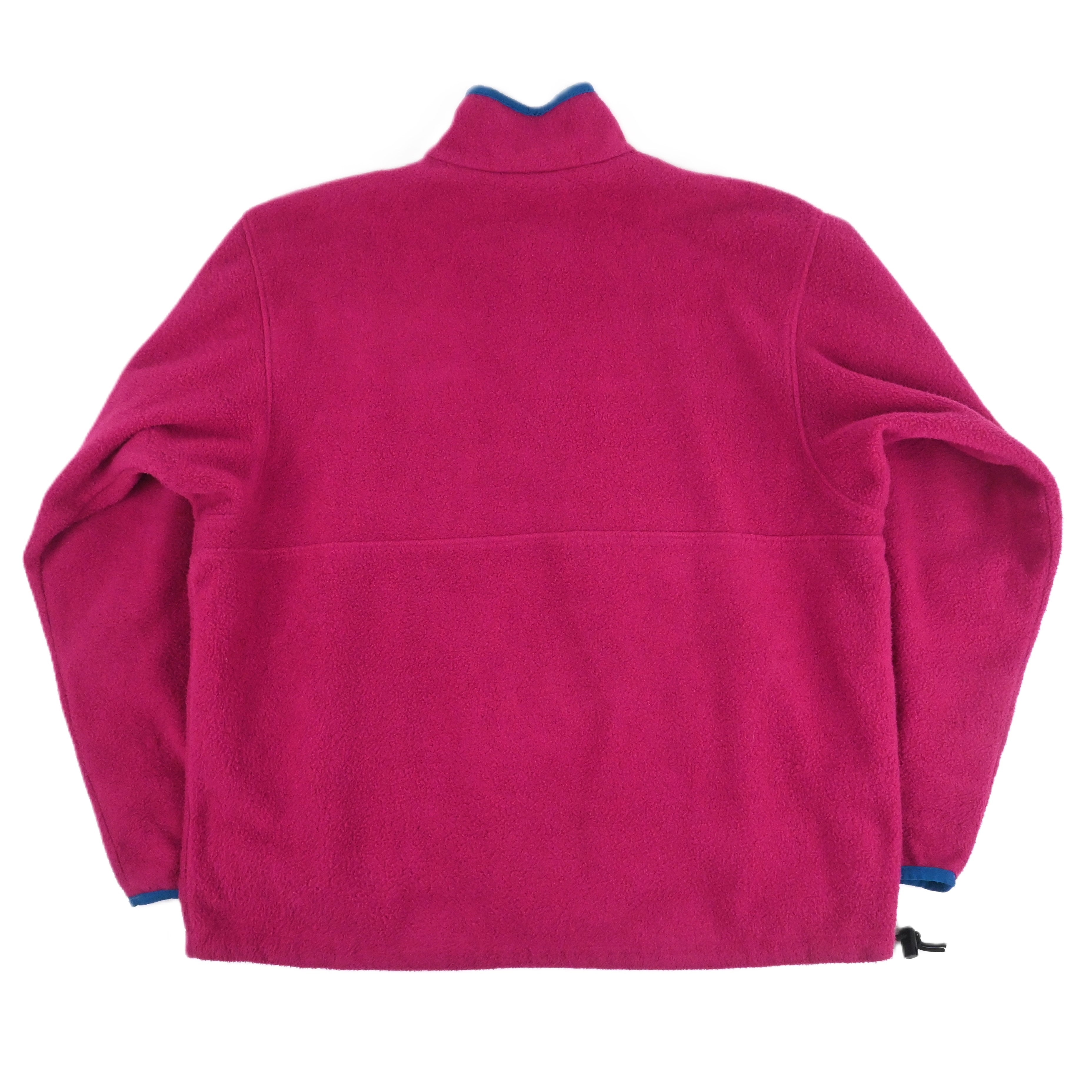 '91 Patagonia REVERSIBLE GLISSADE PULLOVER Bright Blue/Lobster