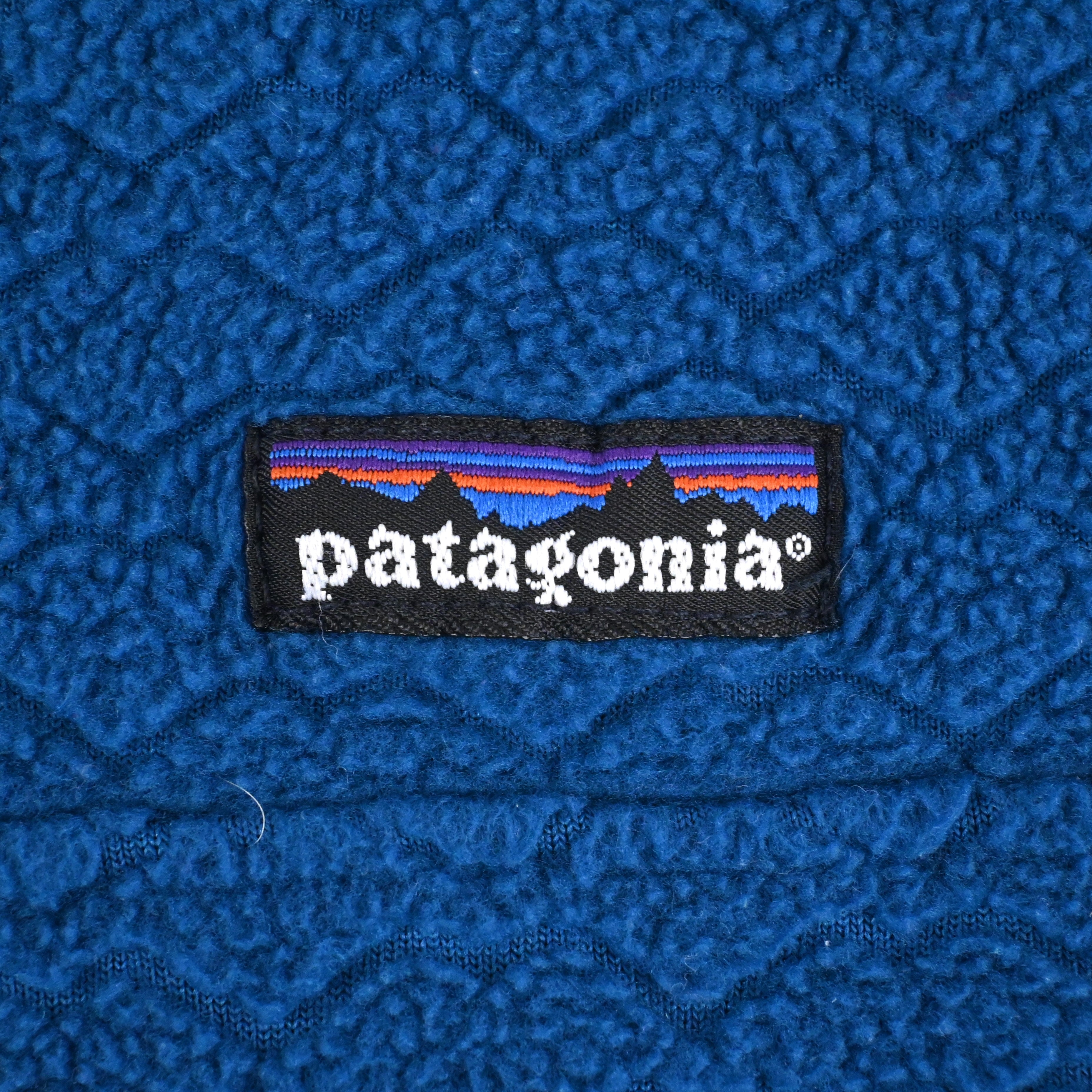 '94 Patagonia SYNCHILLA 3-D SNAP T-NECK Ultramarine