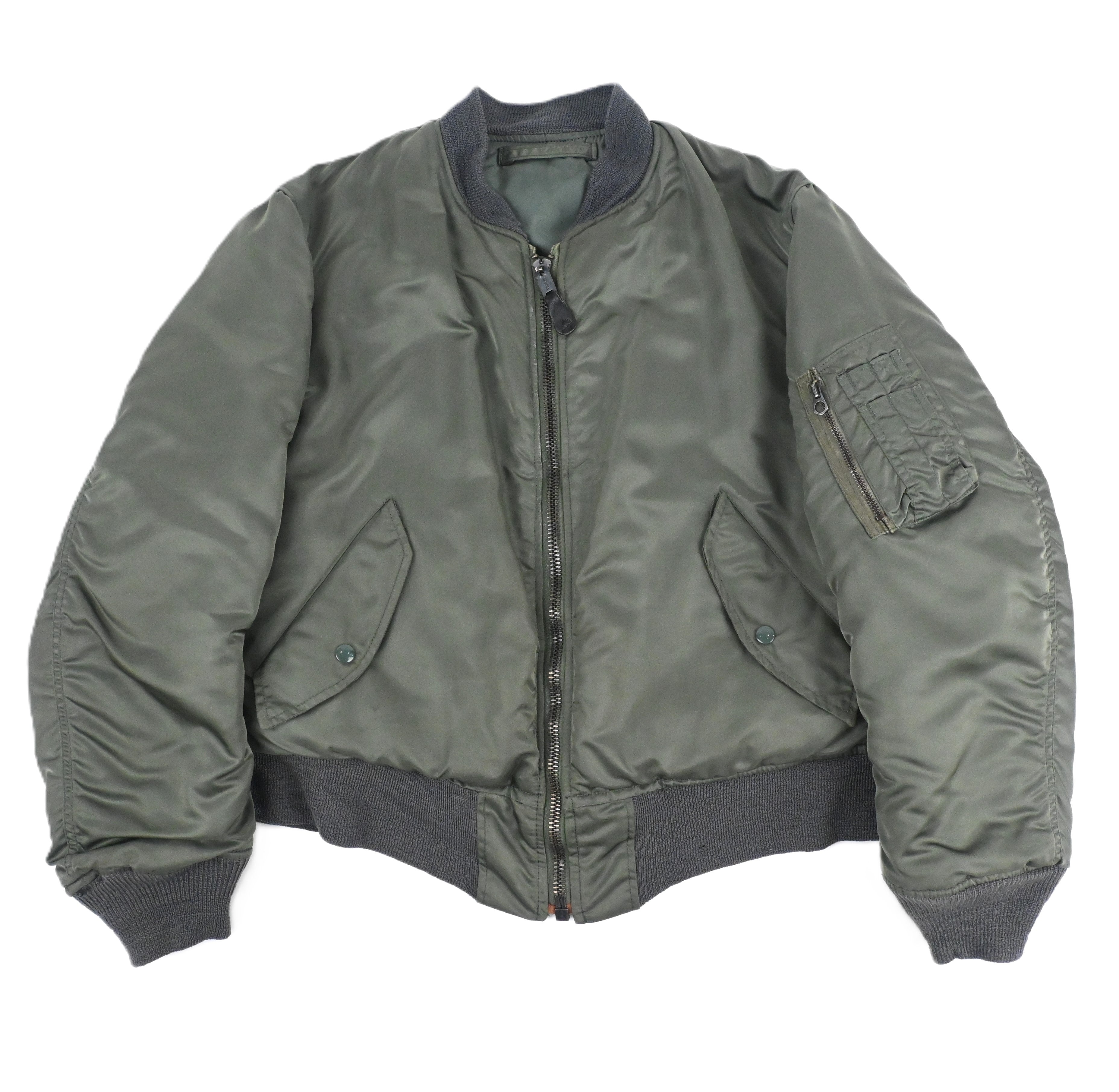 '87 U.S.A.F. MA-1 SIZE L MIL-J-8279F SIZE M