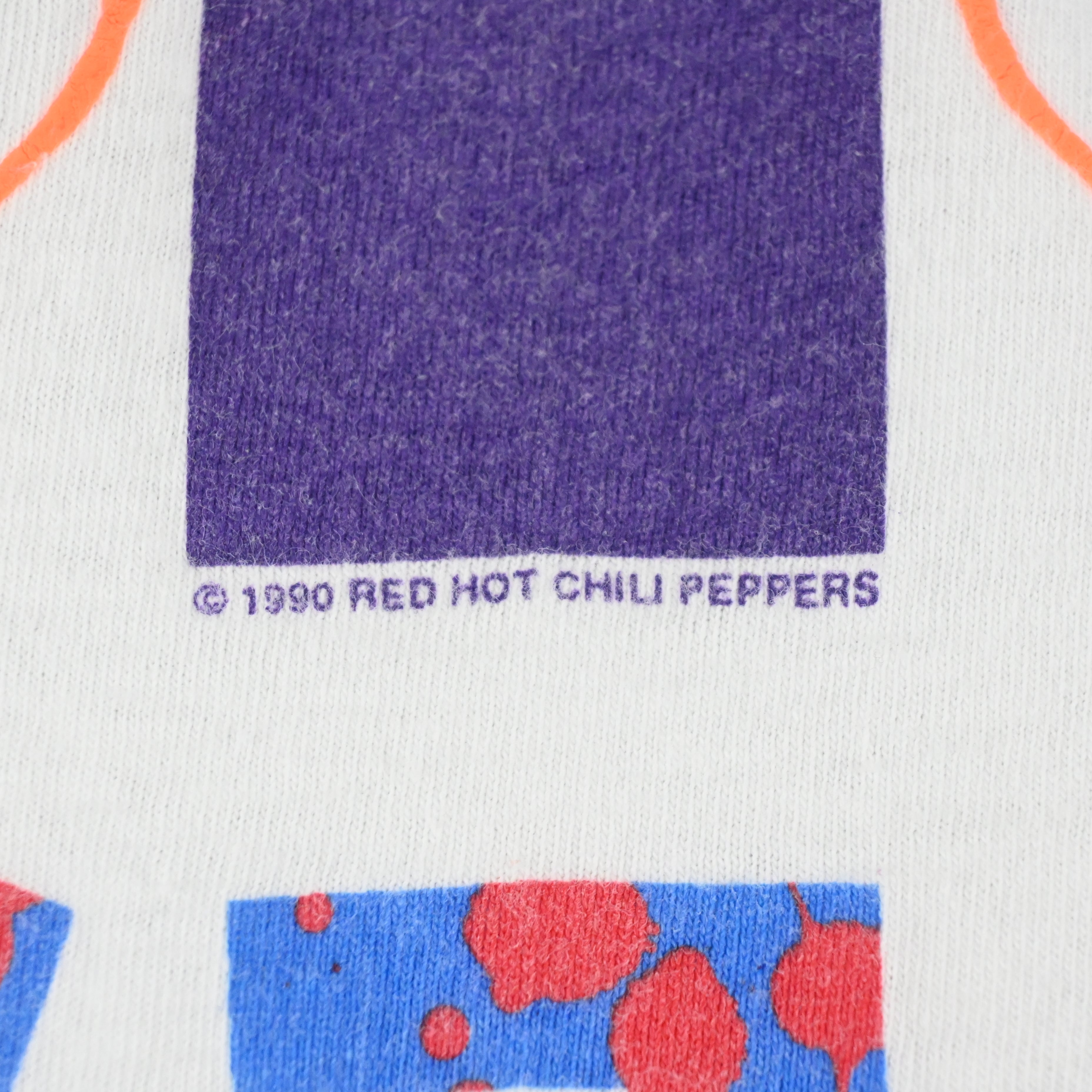 90© RED HOT CHILI PEPPERS "MOTHER'S MILK" era T-SHIRT SIZE XL