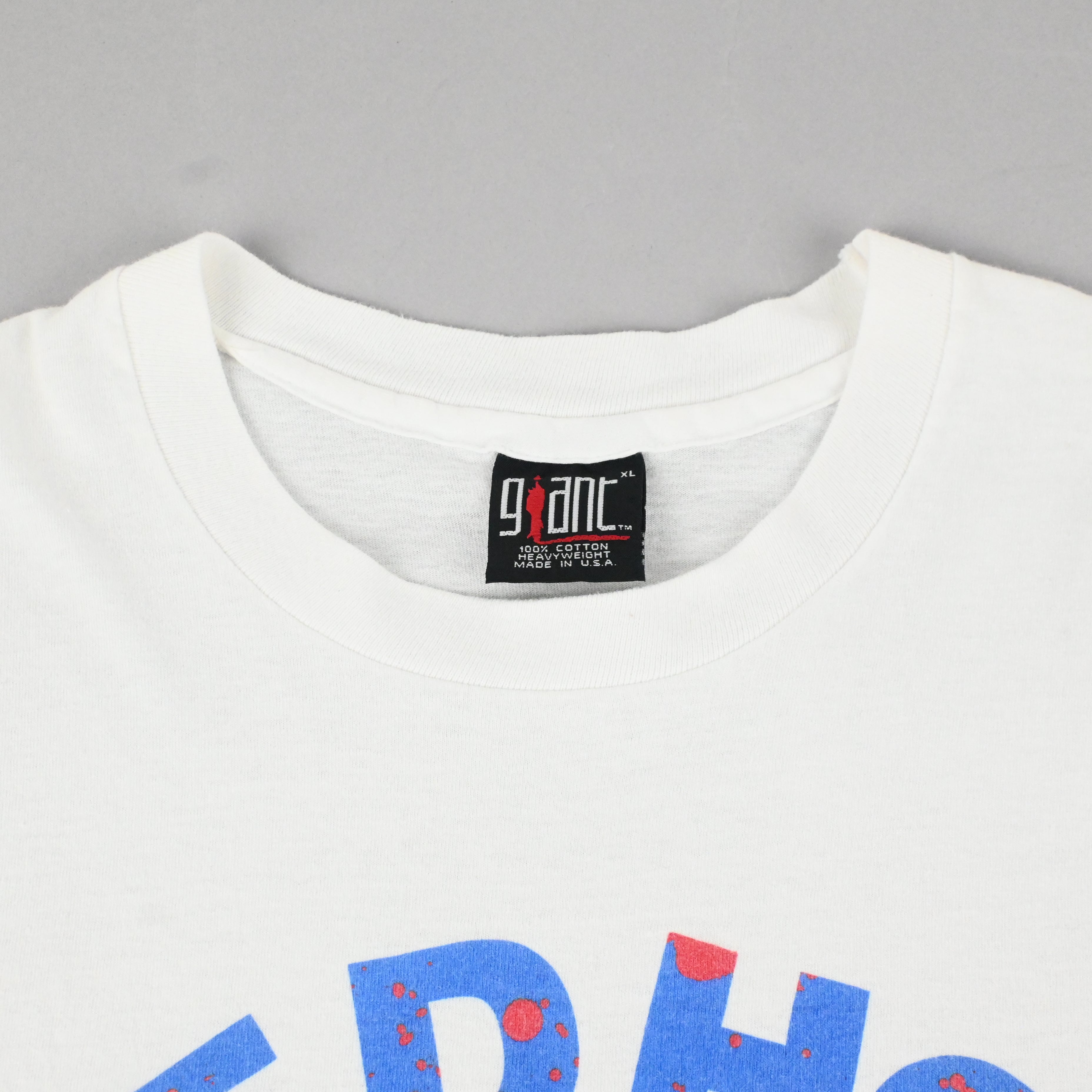 90© RED HOT CHILI PEPPERS "MOTHER'S MILK" era T-SHIRT SIZE XL