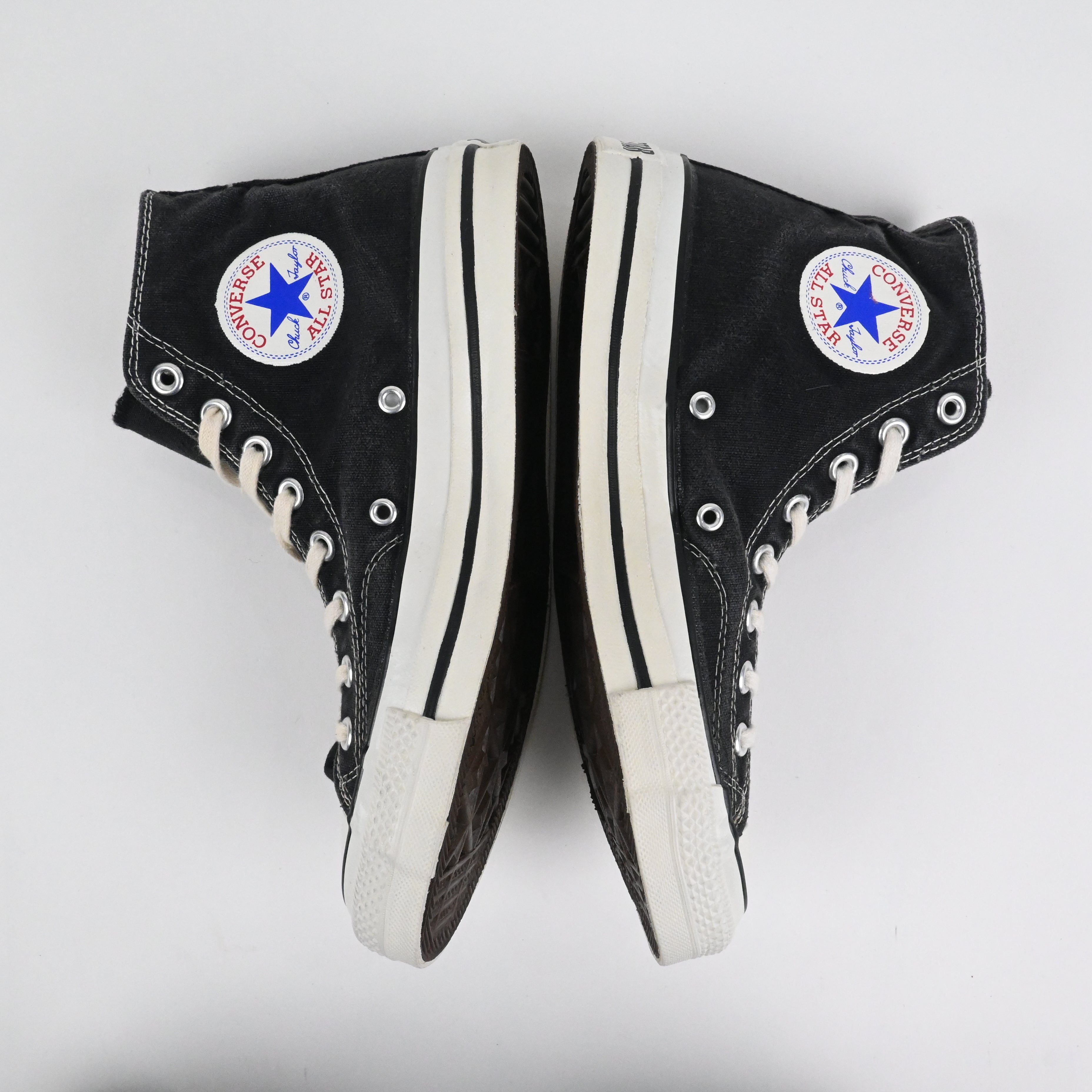 70's Converse ALL STAR HI Black SIZE 8 DEAD STOCK